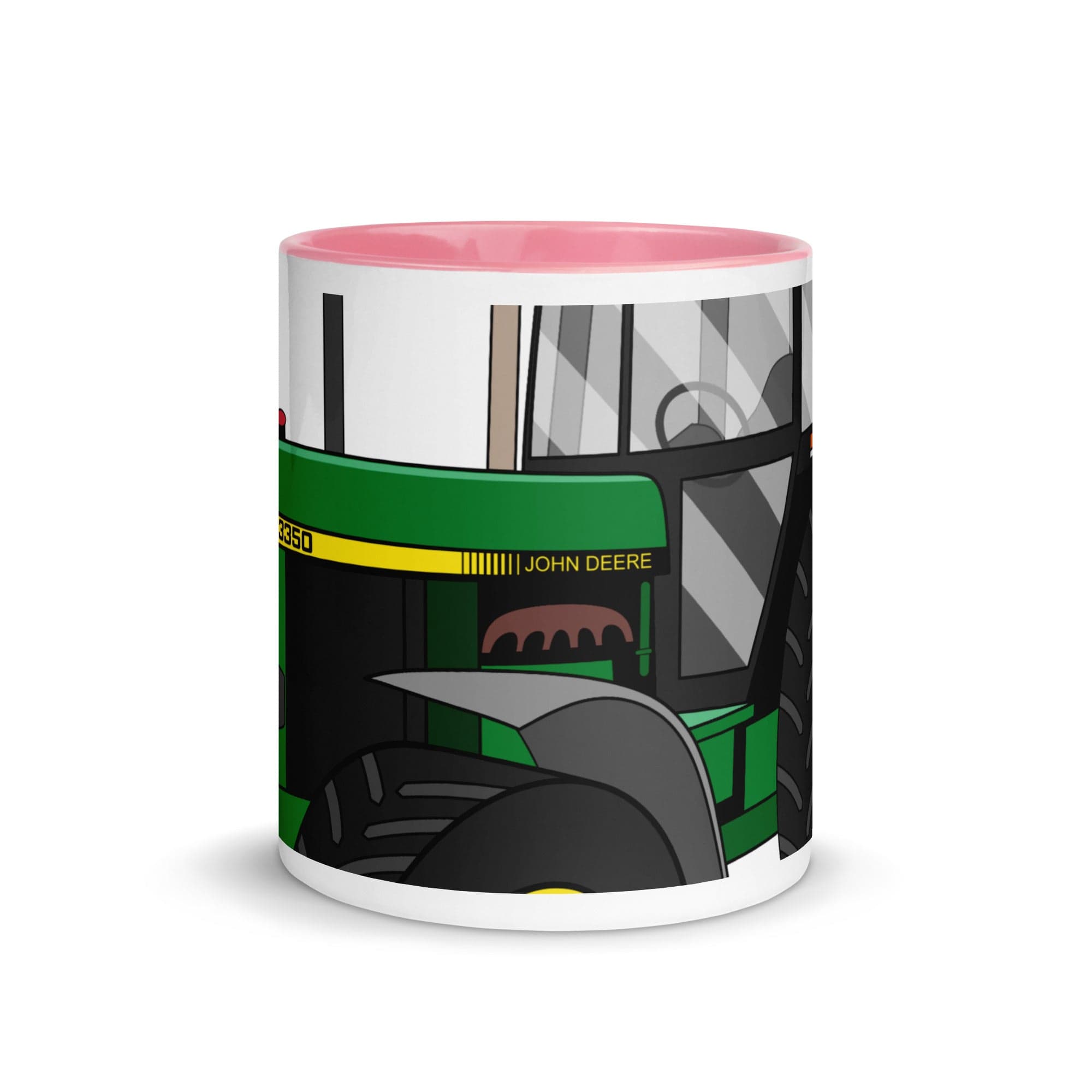 The Tractors Mugs Store John Deere 3350 4WD 2.0 Mug with Color Inside Quality Farmers Merch