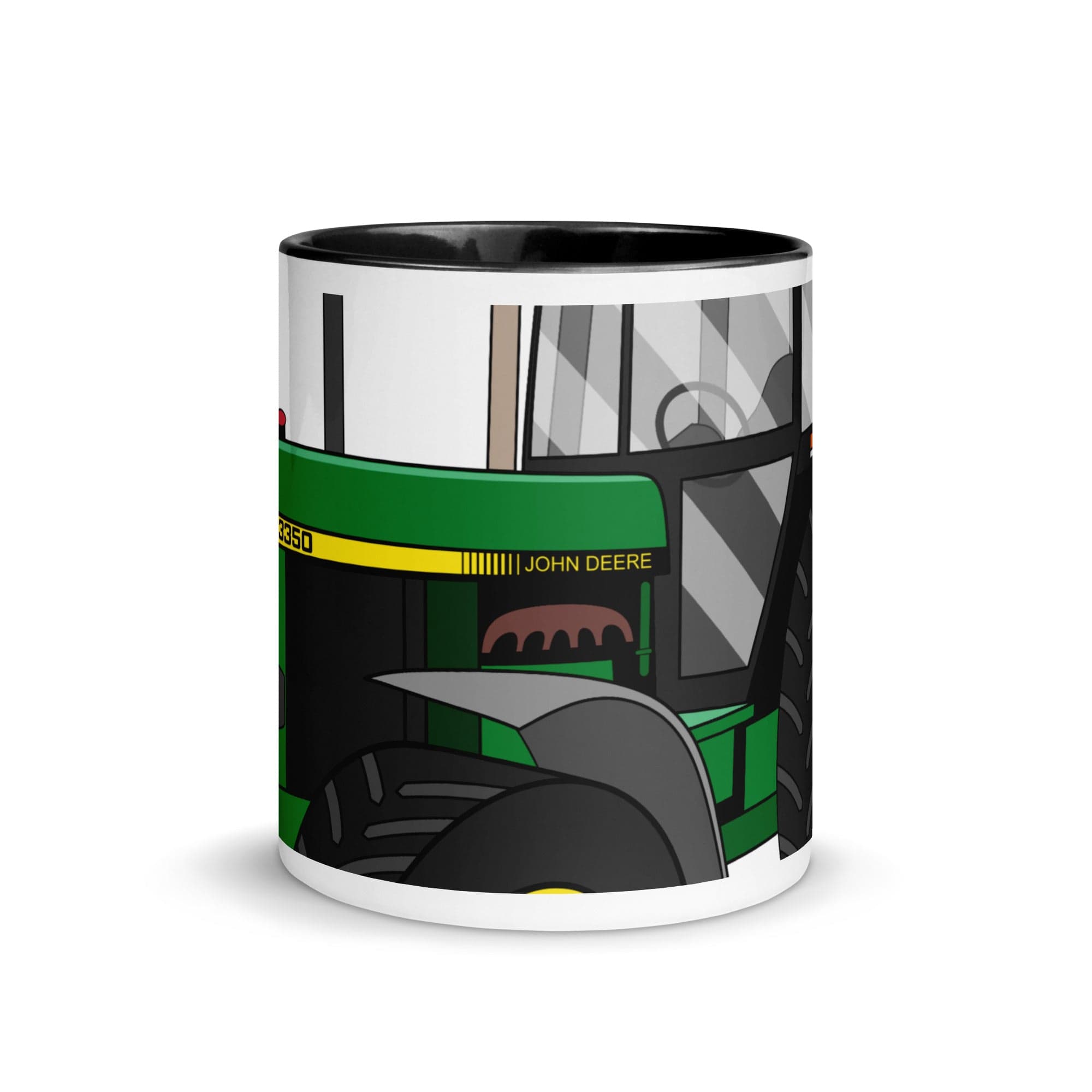 The Tractors Mugs Store John Deere 3350 4WD 2.0 Mug with Color Inside Quality Farmers Merch