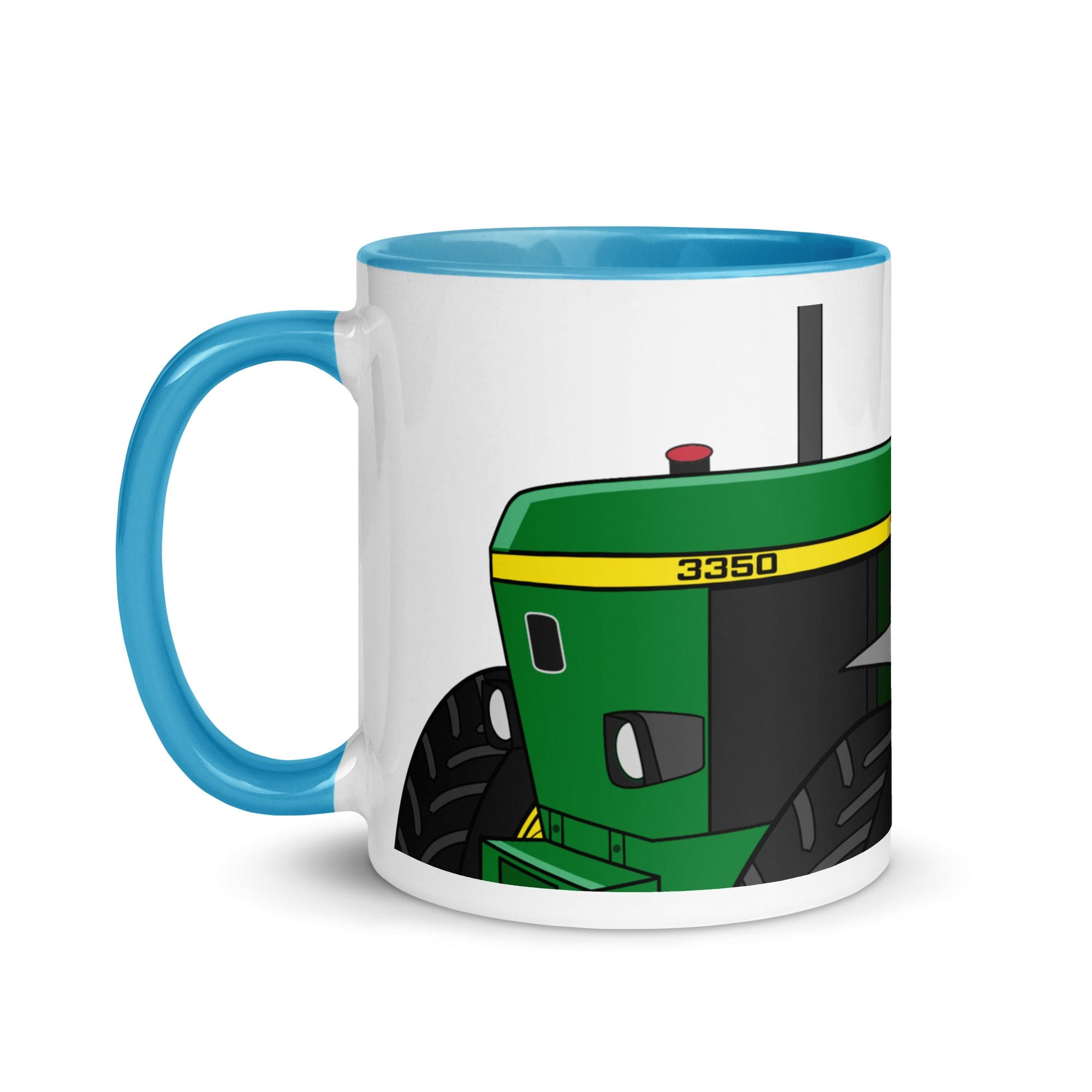The Tractors Mugs Store John Deere 3350 4WD 2.0 Mug with Color Inside Quality Farmers Merch