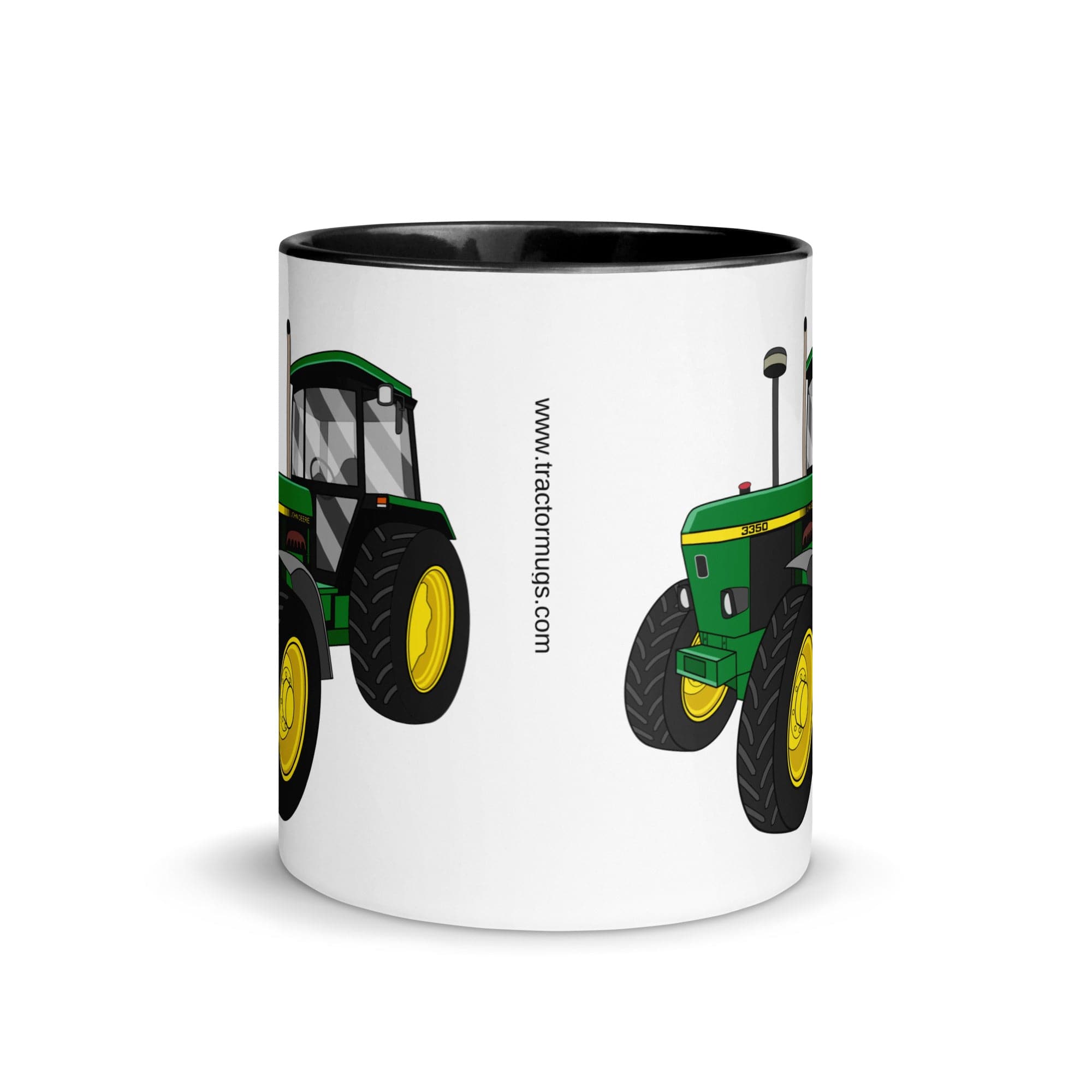 The Tractors Mugs Store John Deere 3350 4WD Mug with Color Inside Quality Farmers Merch