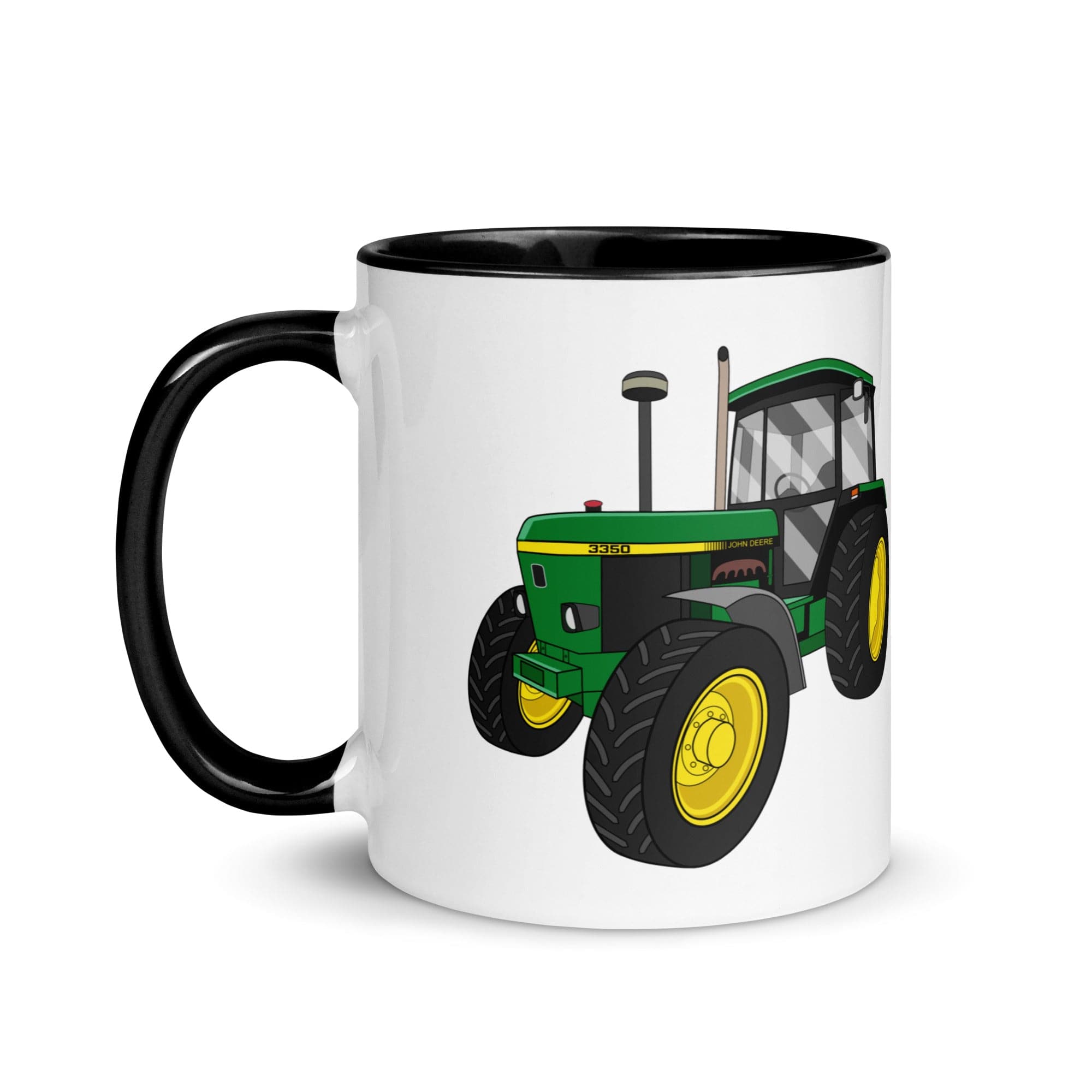The Tractors Mugs Store John Deere 3350 4WD Mug with Color Inside Quality Farmers Merch