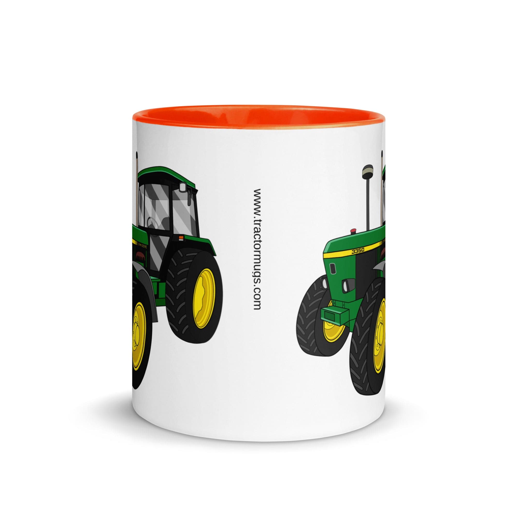 The Tractors Mugs Store John Deere 3350 4WD Mug with Color Inside Quality Farmers Merch