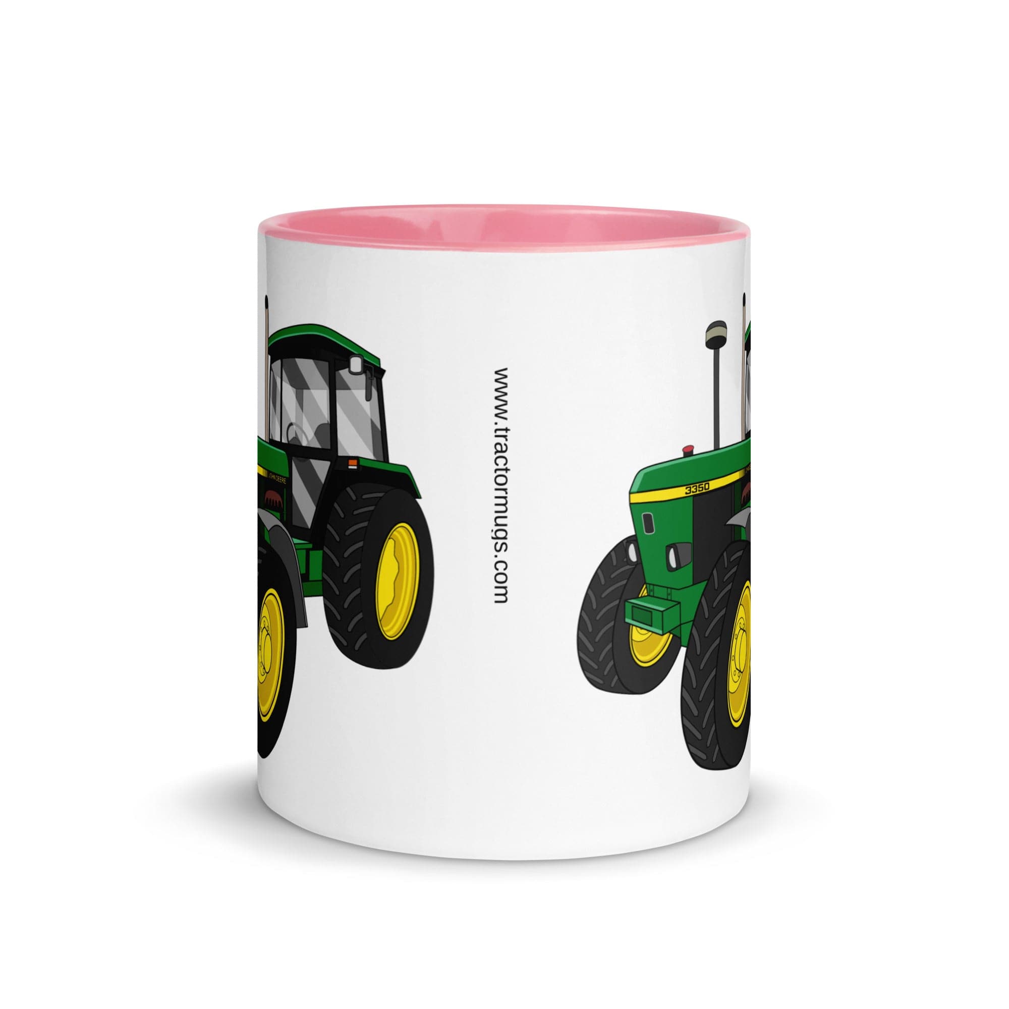 The Tractors Mugs Store John Deere 3350 4WD Mug with Color Inside Quality Farmers Merch