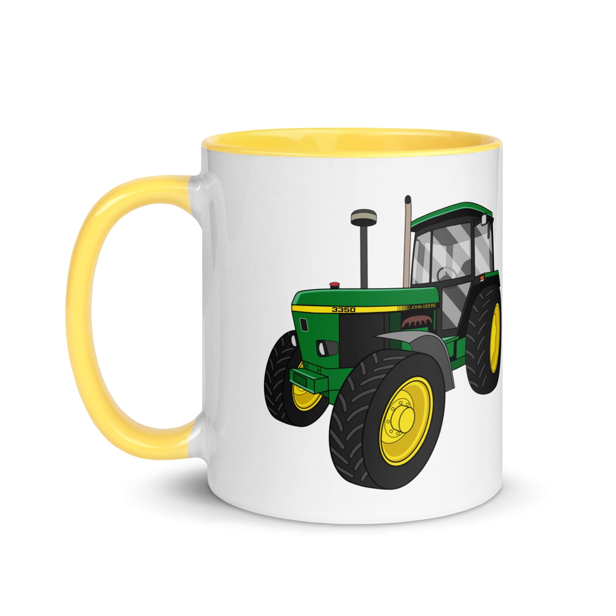 The Tractors Mugs Store John Deere 3350 4WD Mug with Color Inside Quality Farmers Merch