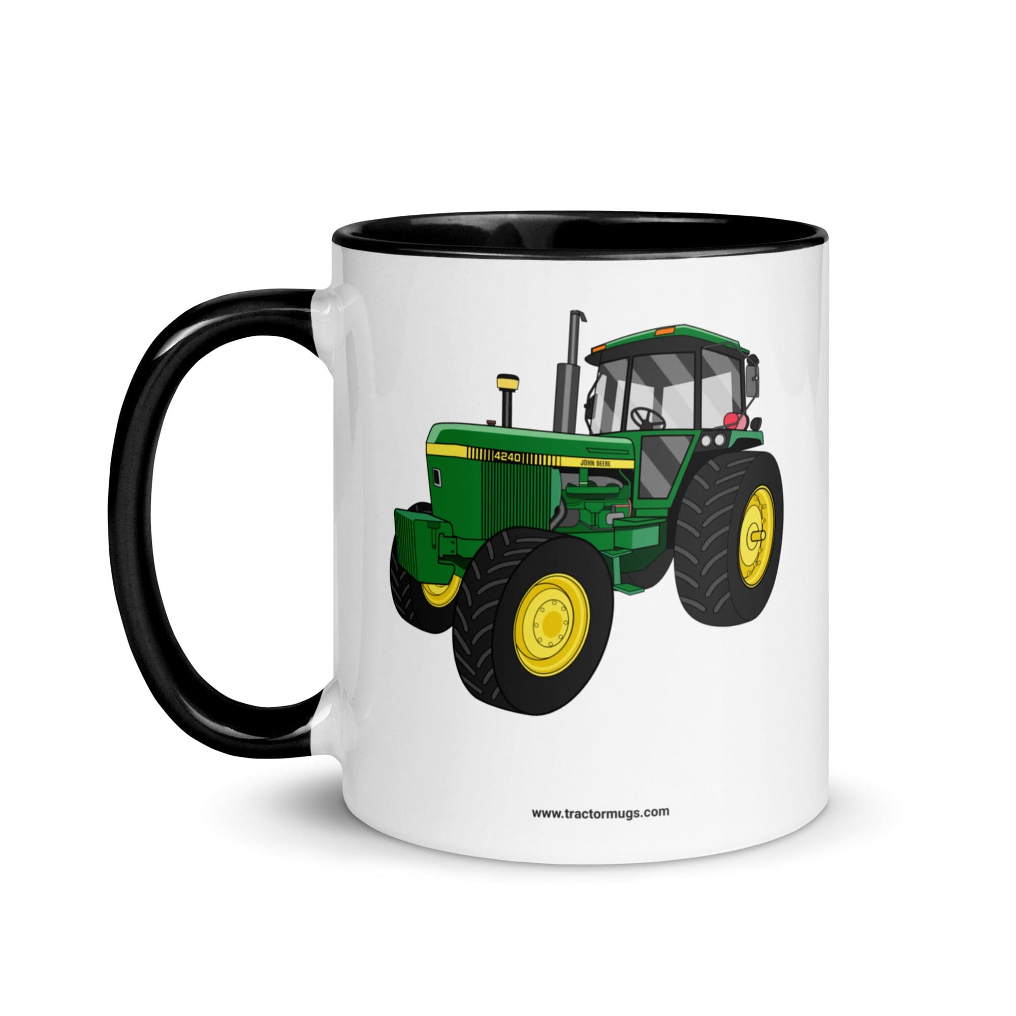 The Tractors Mugs Store John Deere 4240 | Mug with Color Inside Quality Farmers Merch