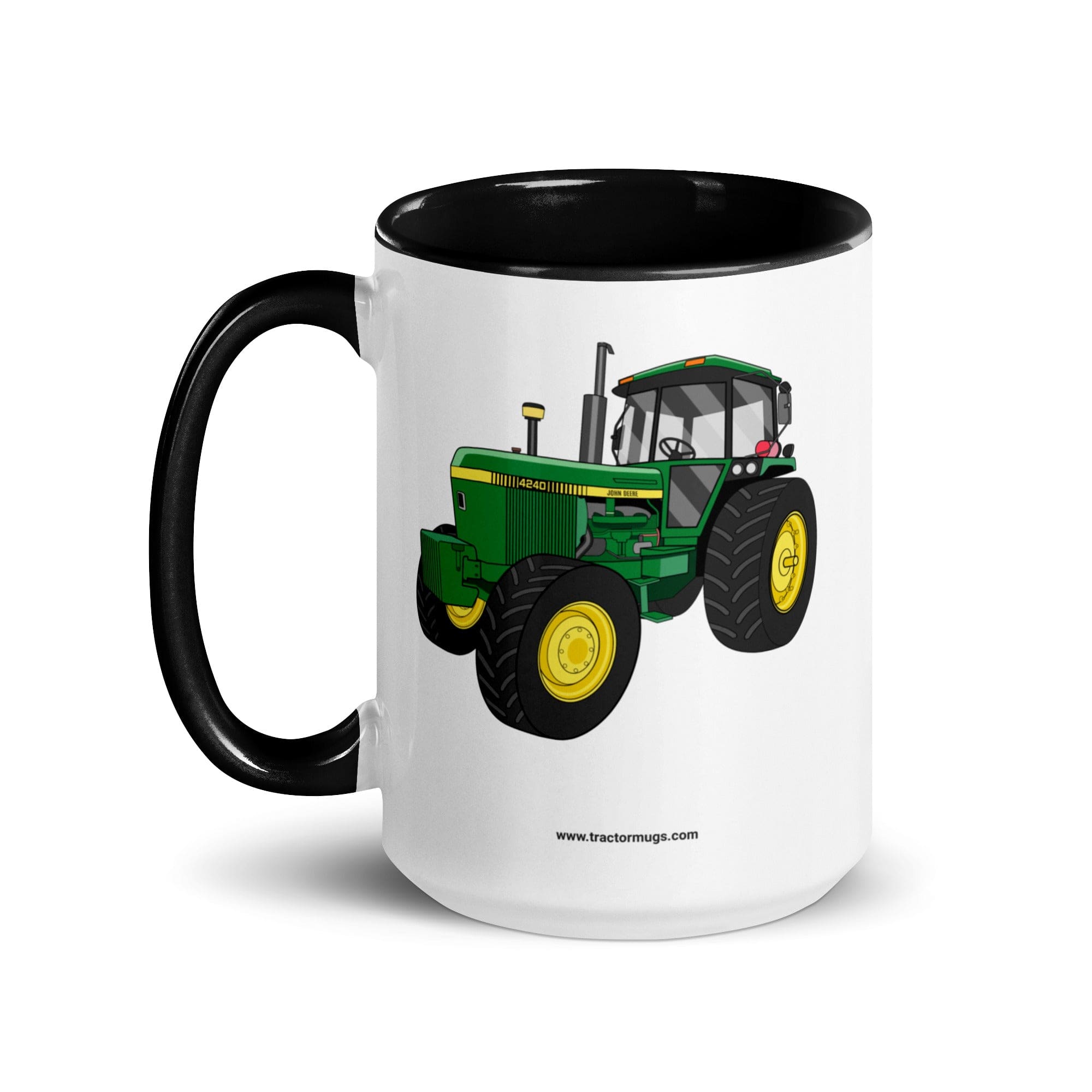 The Tractors Mugs Store John Deere 4240 | Mug with Color Inside Quality Farmers Merch