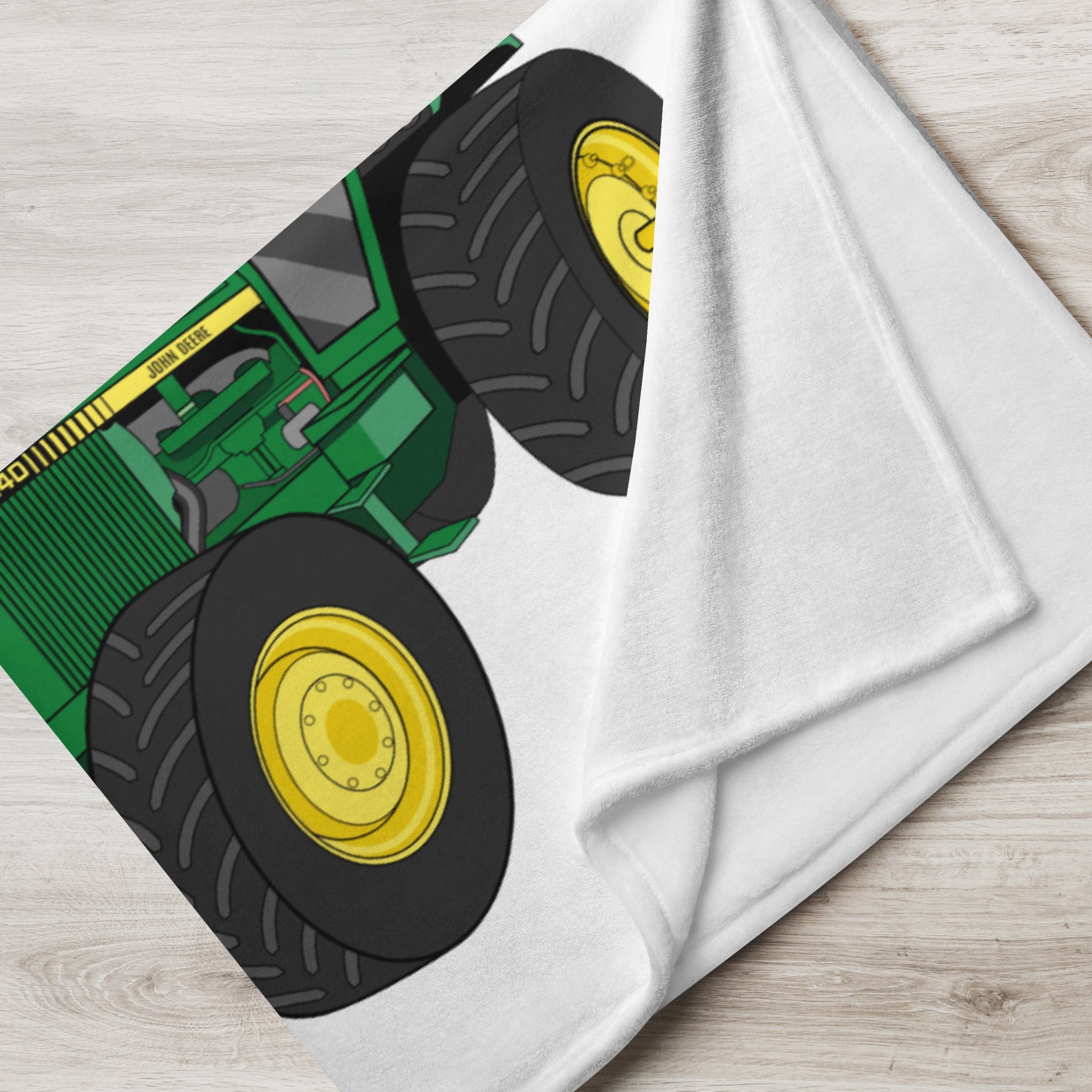 The Tractors Mugs Store John Deere 4240 | Throw Blanket Quality Farmers Merch