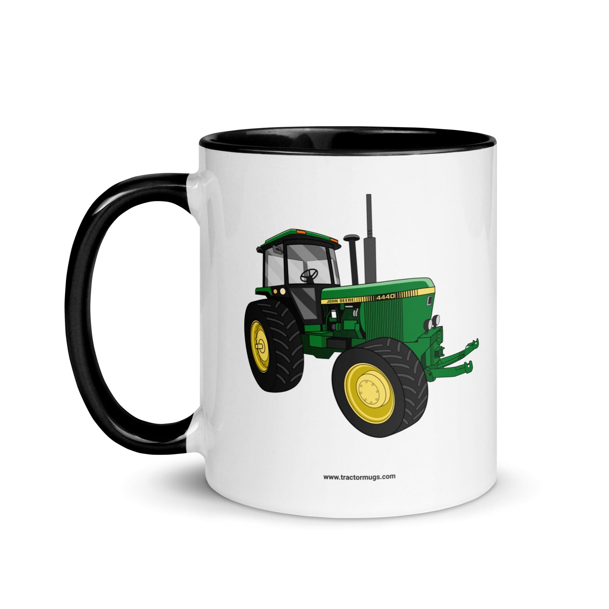 The Tractors Mugs Store John Deere 4440 4WD | Mug with Color Inside Quality Farmers Merch