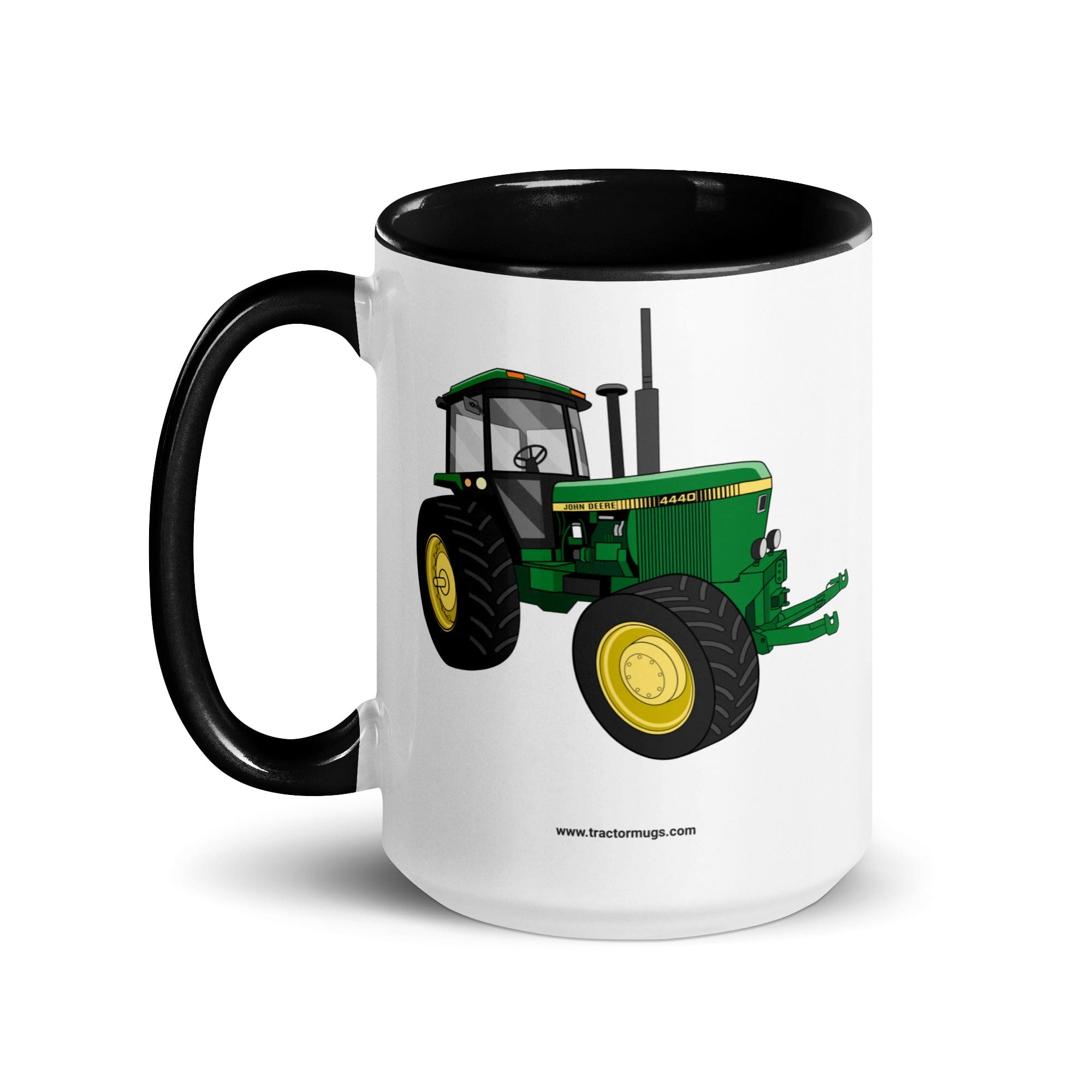 The Tractors Mugs Store John Deere 4440 4WD | Mug with Color Inside Quality Farmers Merch