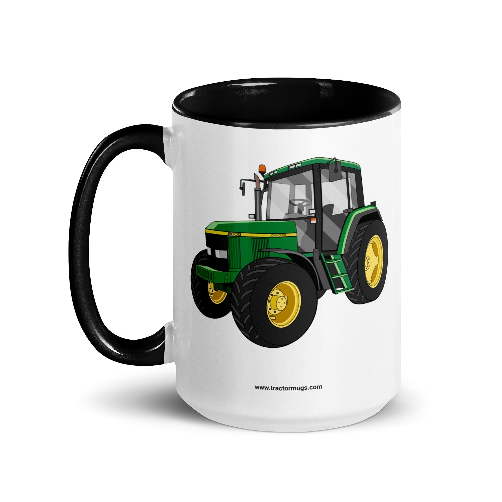 The Tractors Mugs Store John Deere 6800 | Mug with Color Inside Quality Farmers Merch