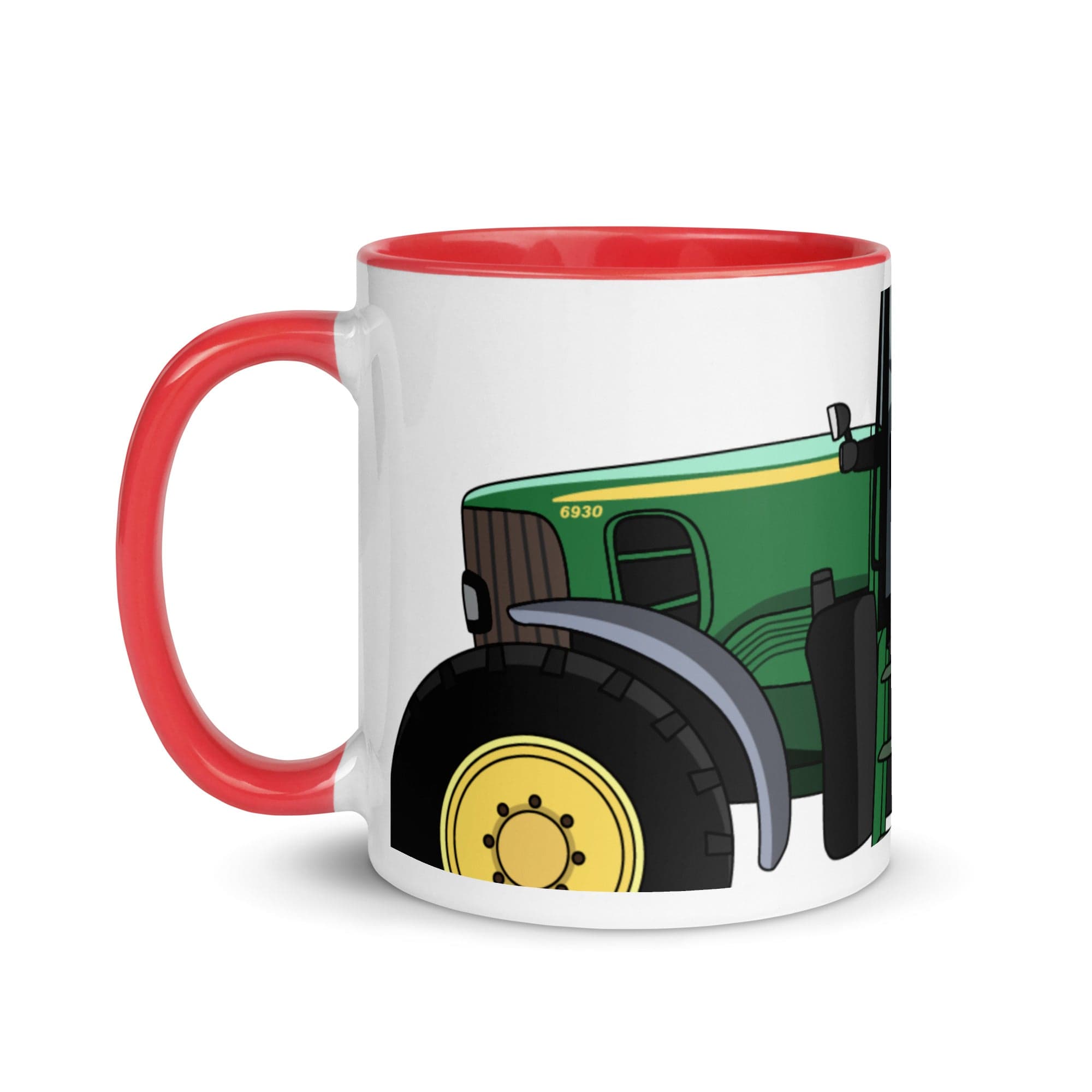 The Tractors Mugs Store John Deere 6930 2.0 Mug with Color Inside Quality Farmers Merch