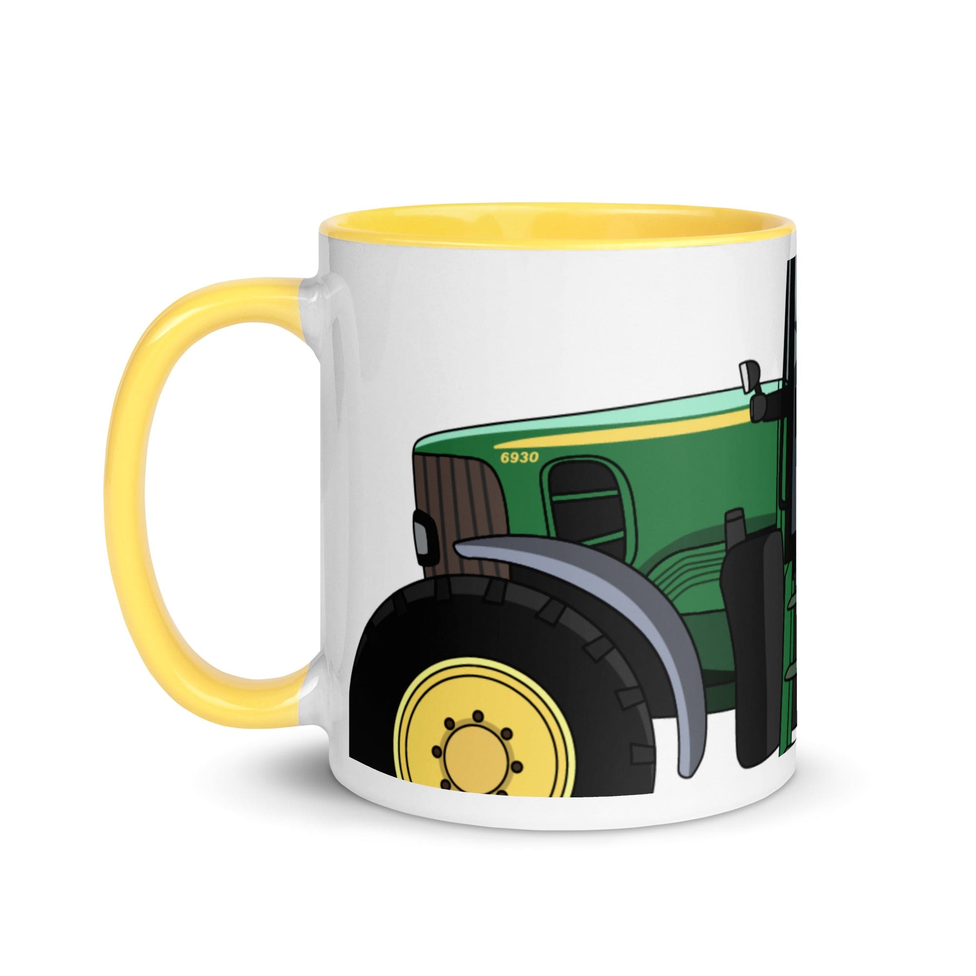 The Tractors Mugs Store John Deere 6930 2.0 Mug with Color Inside Quality Farmers Merch