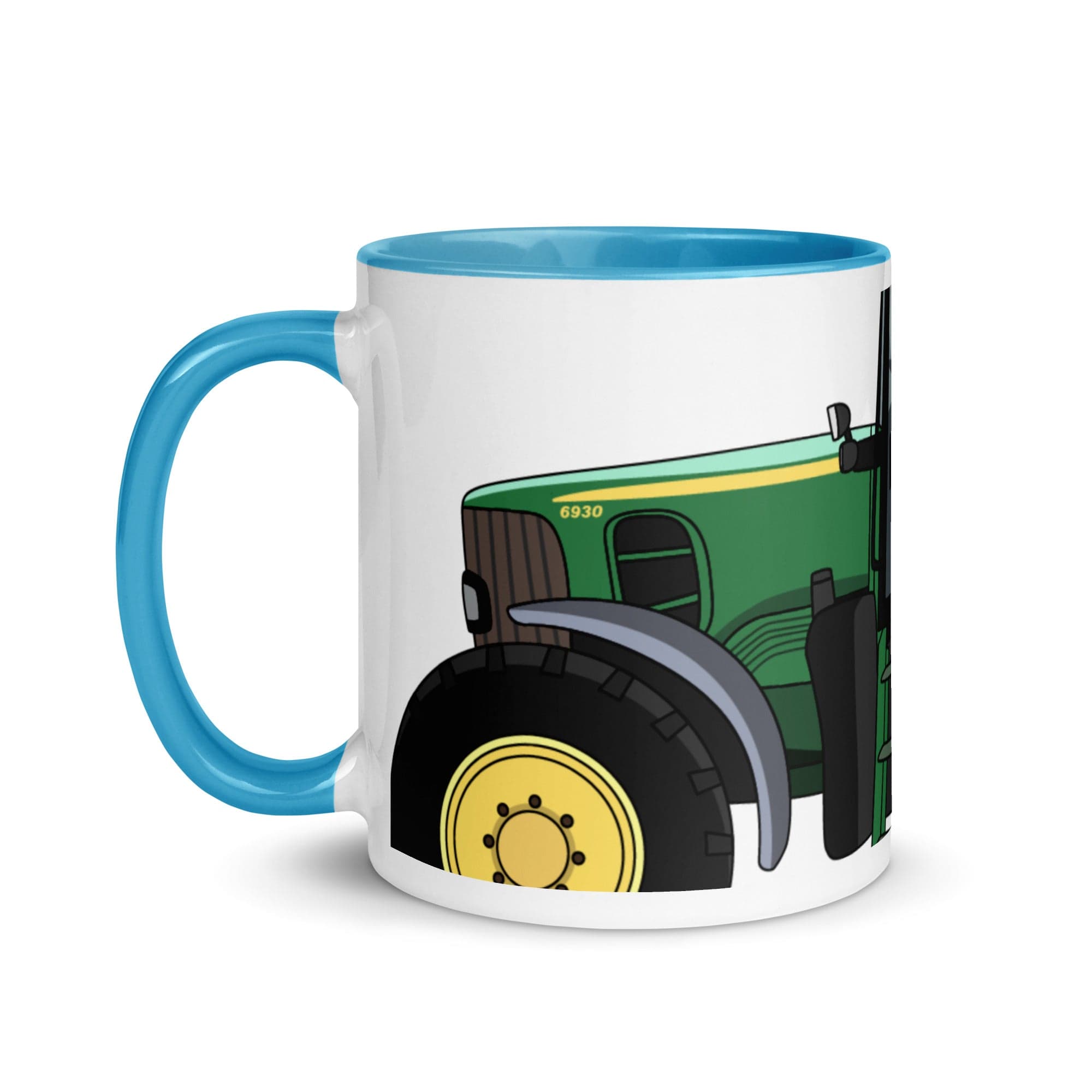 The Tractors Mugs Store John Deere 6930 2.0 Mug with Color Inside Quality Farmers Merch