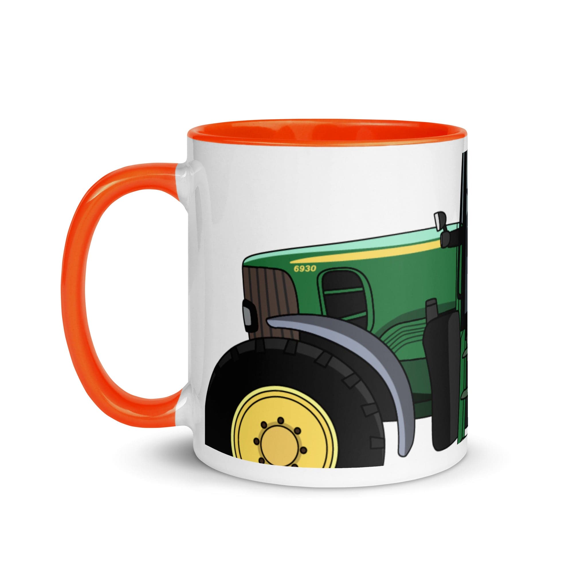 The Tractors Mugs Store John Deere 6930 2.0 Mug with Color Inside Quality Farmers Merch