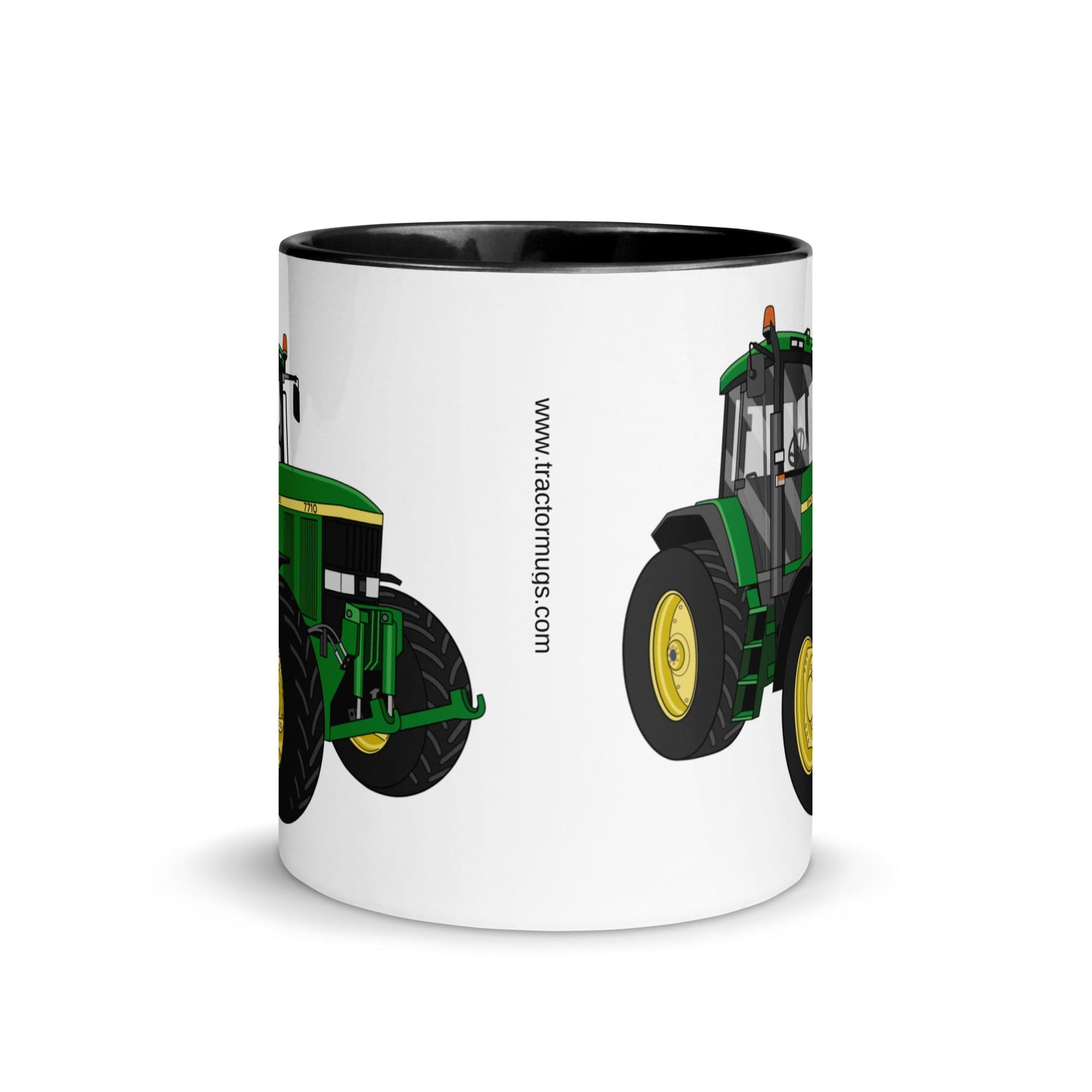 The Tractors Mugs Store John Deere 7710 Mug with Color Inside Quality Farmers Merch