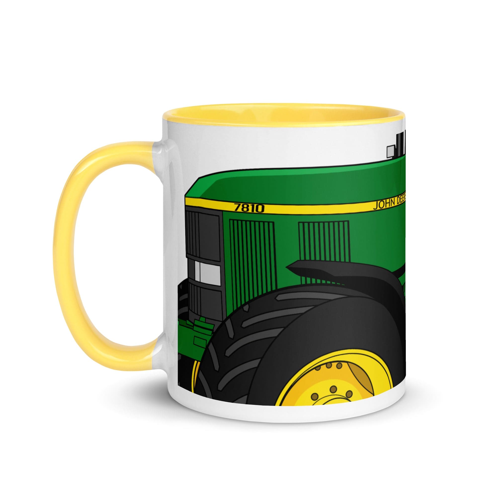 The Tractors Mugs Store John Deere 7810 2.0 Mug with Color Inside Quality Farmers Merch