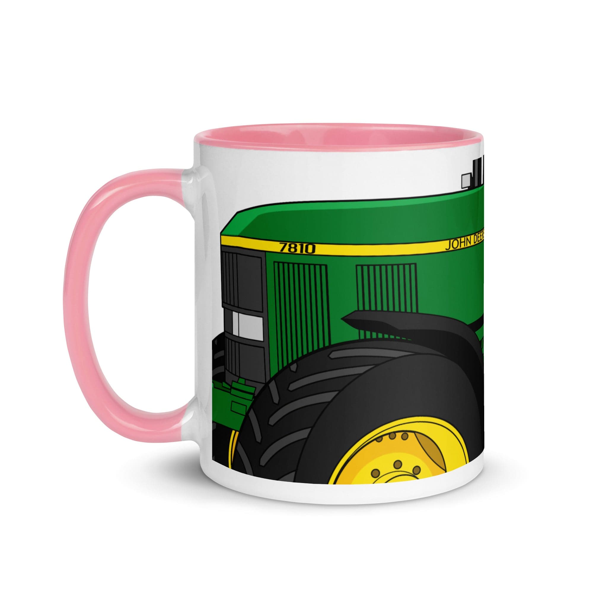 The Tractors Mugs Store John Deere 7810 2.0 Mug with Color Inside Quality Farmers Merch