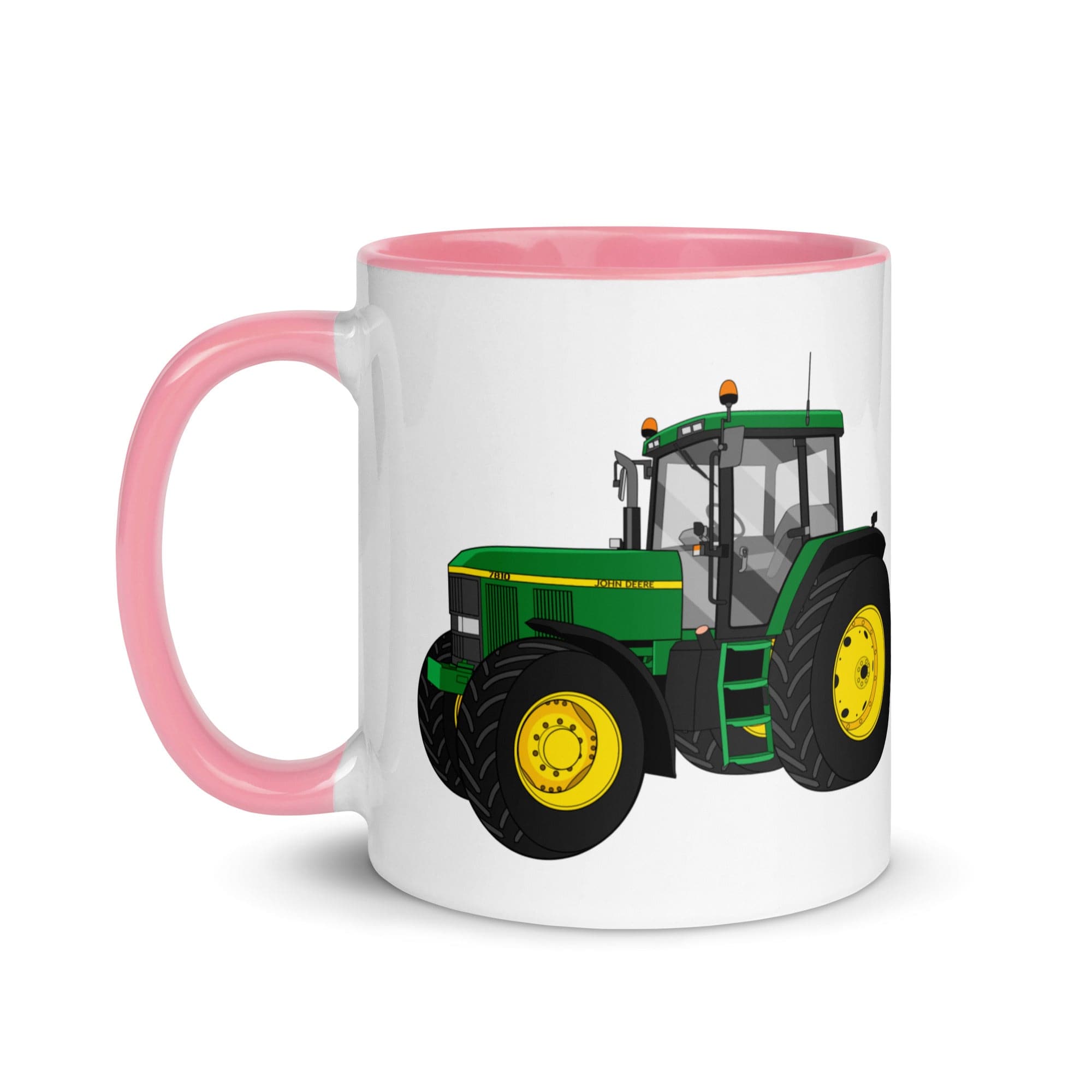 The Tractors Mugs Store John Deere 7810 Mug with Color Inside Quality Farmers Merch