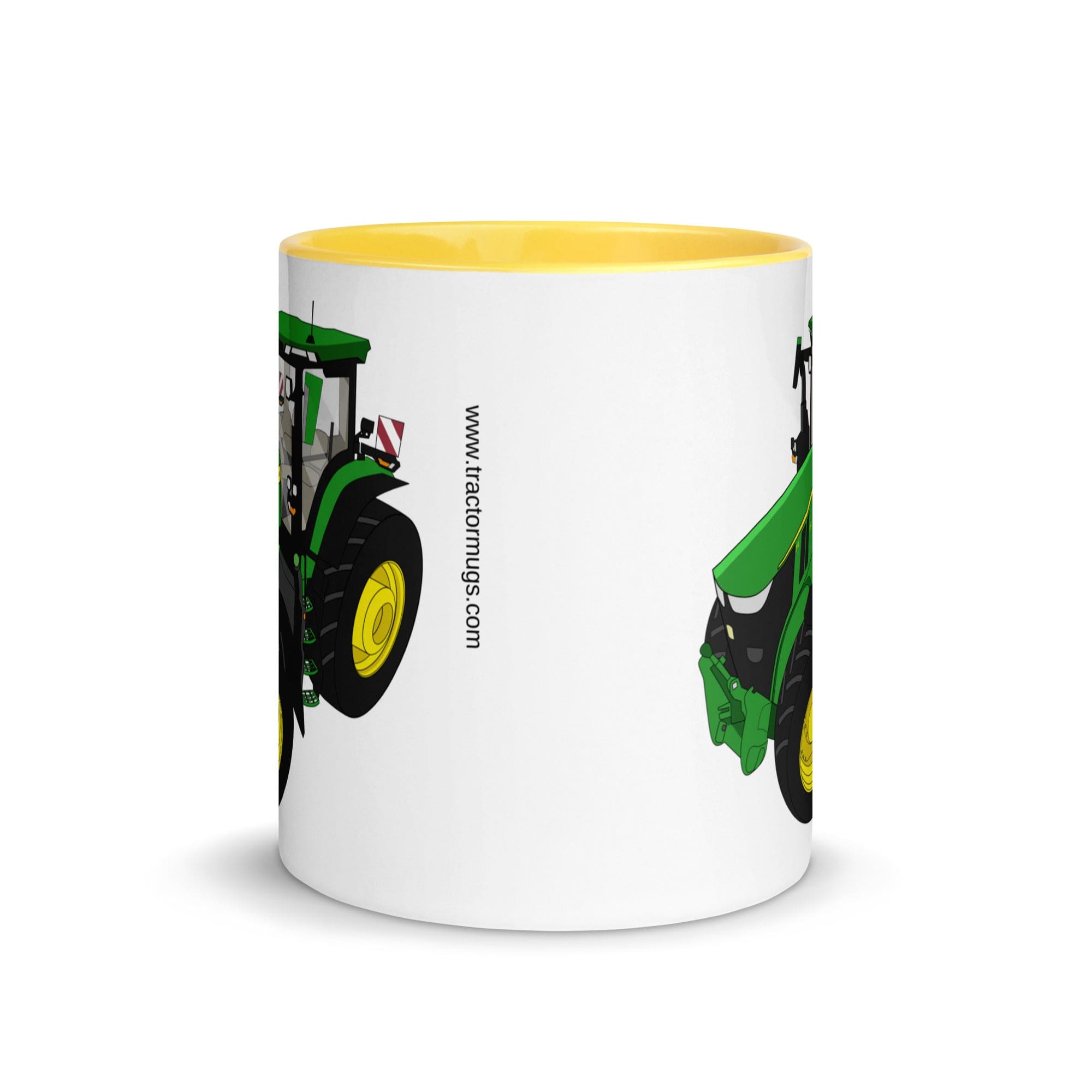 The Tractors Mugs Store John Deere 7R 350 auto powr Mug with Color Inside Quality Farmers Merch