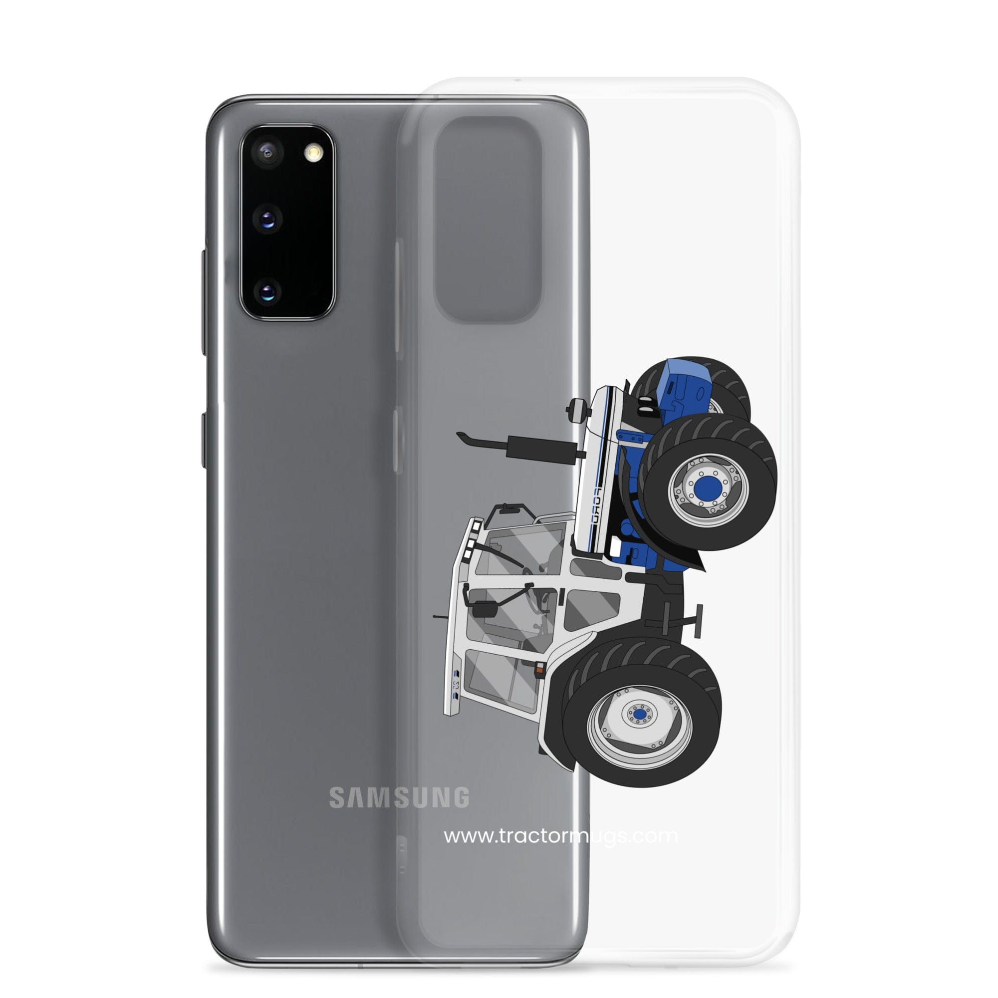 The Tractors Mugs Store Ford 7810 Jubilee Edition SilverTractor Clear Case for SamsungĀ® Quality Farmers Merch