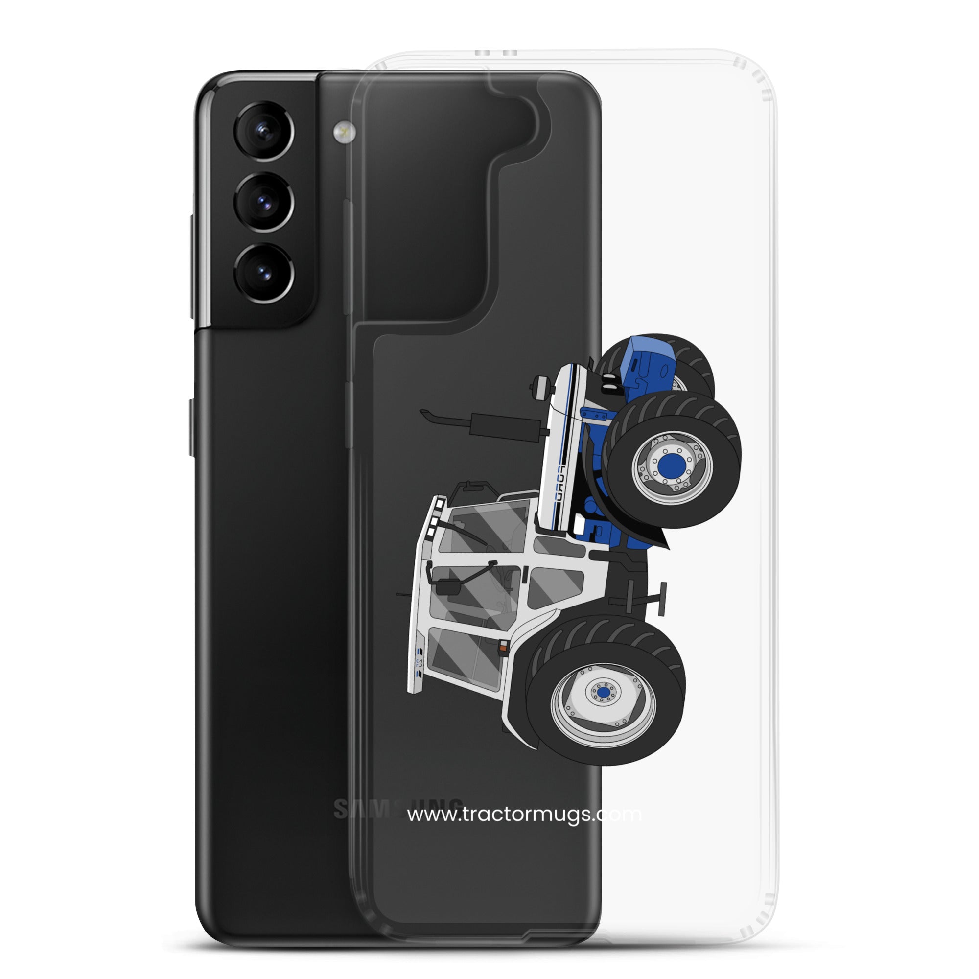 The Tractors Mugs Store Ford 7810 Jubilee Edition SilverTractor Clear Case for SamsungĀ® Quality Farmers Merch