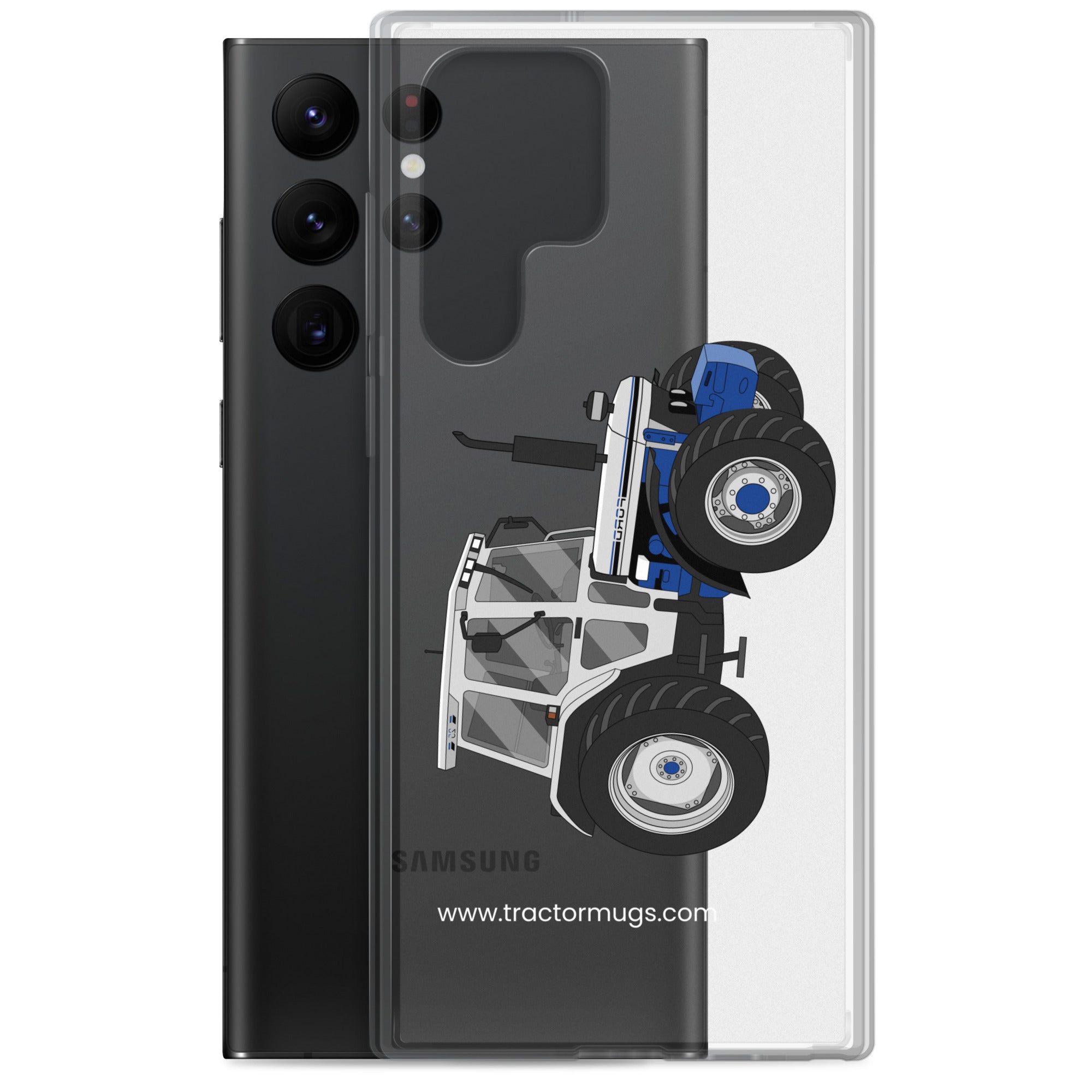 The Tractors Mugs Store Ford 7810 Jubilee Edition SilverTractor Clear Case for SamsungĀ® Quality Farmers Merch