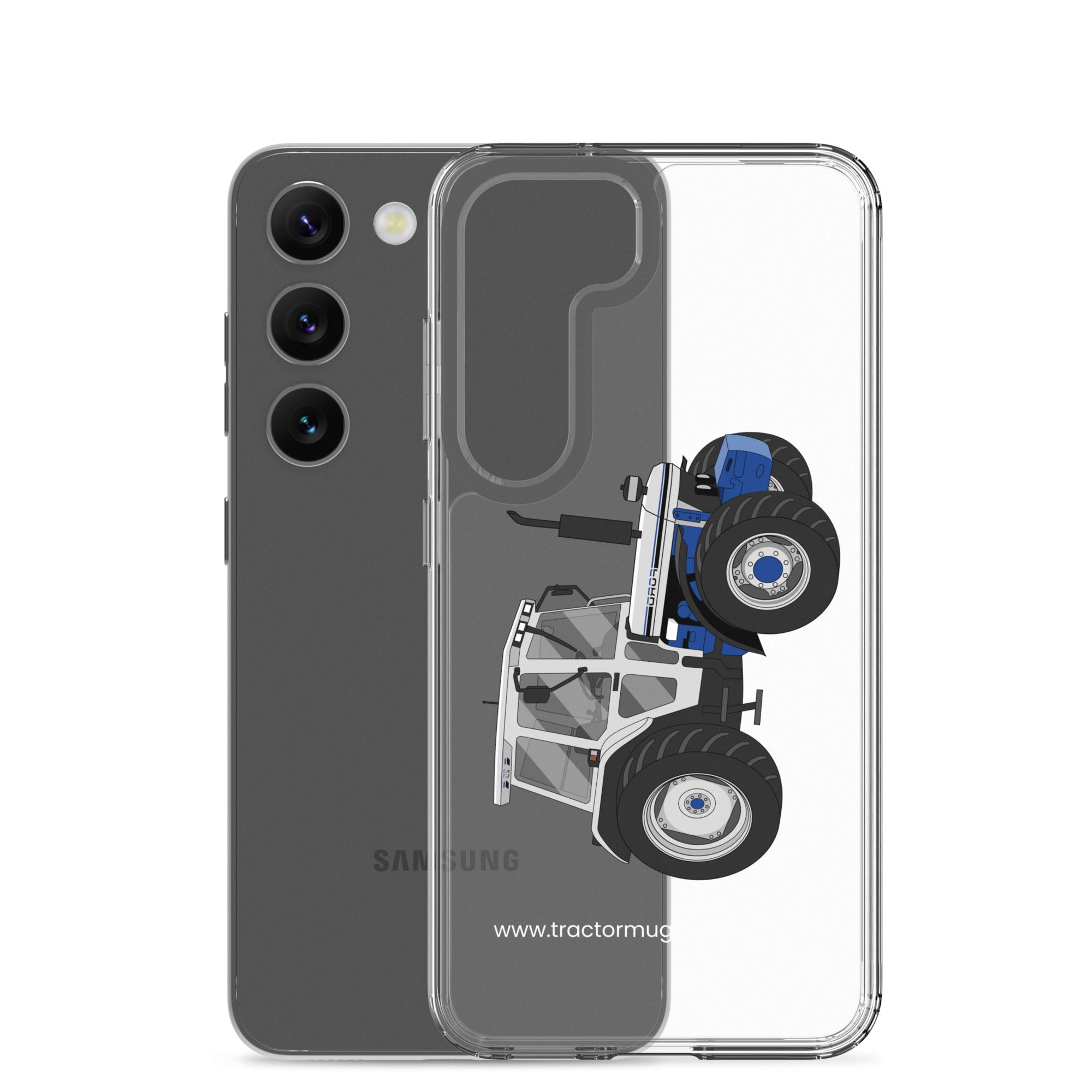 The Tractors Mugs Store Ford 7810 Jubilee Edition SilverTractor Clear Case for SamsungĀ® Quality Farmers Merch