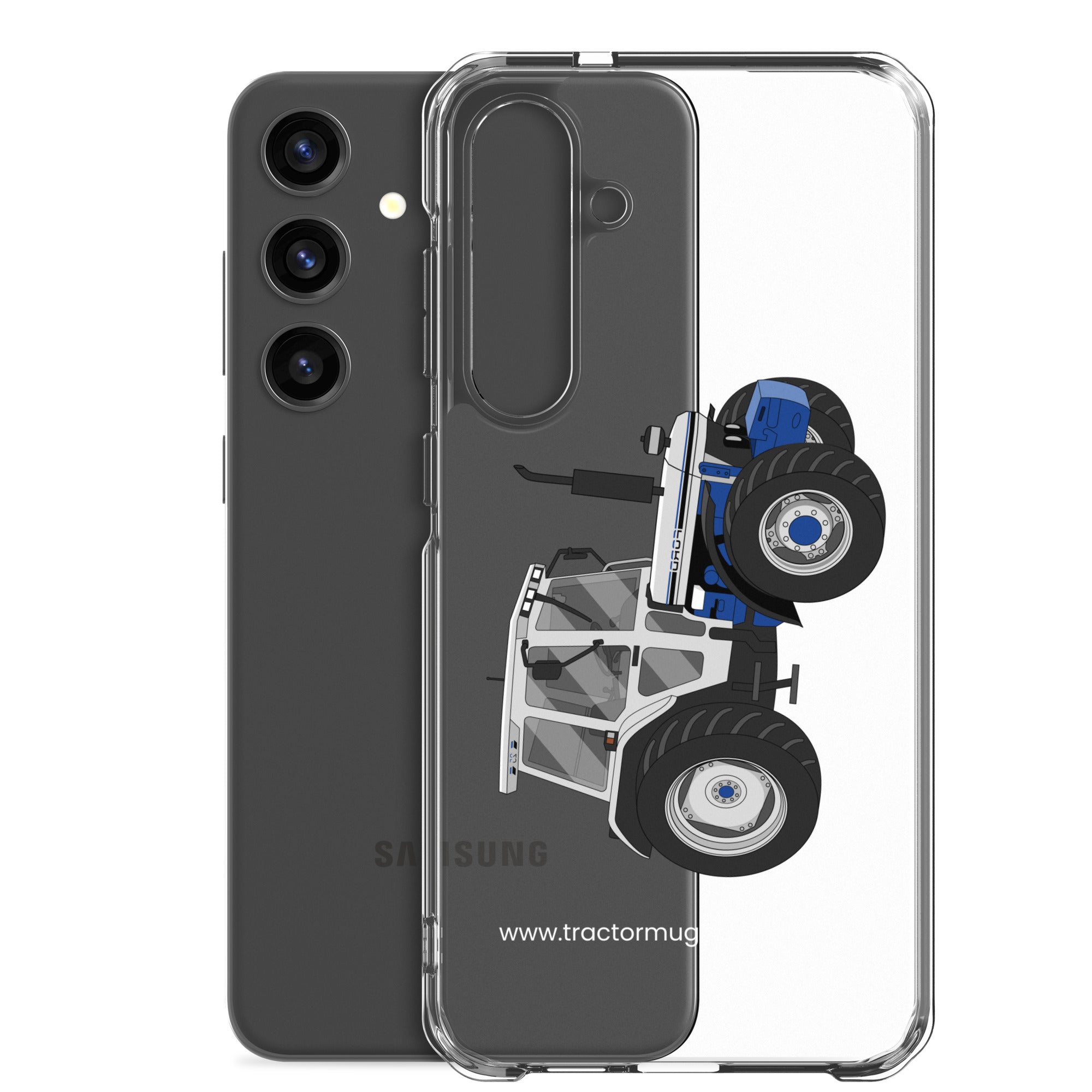 The Tractors Mugs Store Ford 7810 Jubilee Edition SilverTractor Clear Case for SamsungĀ® Quality Farmers Merch