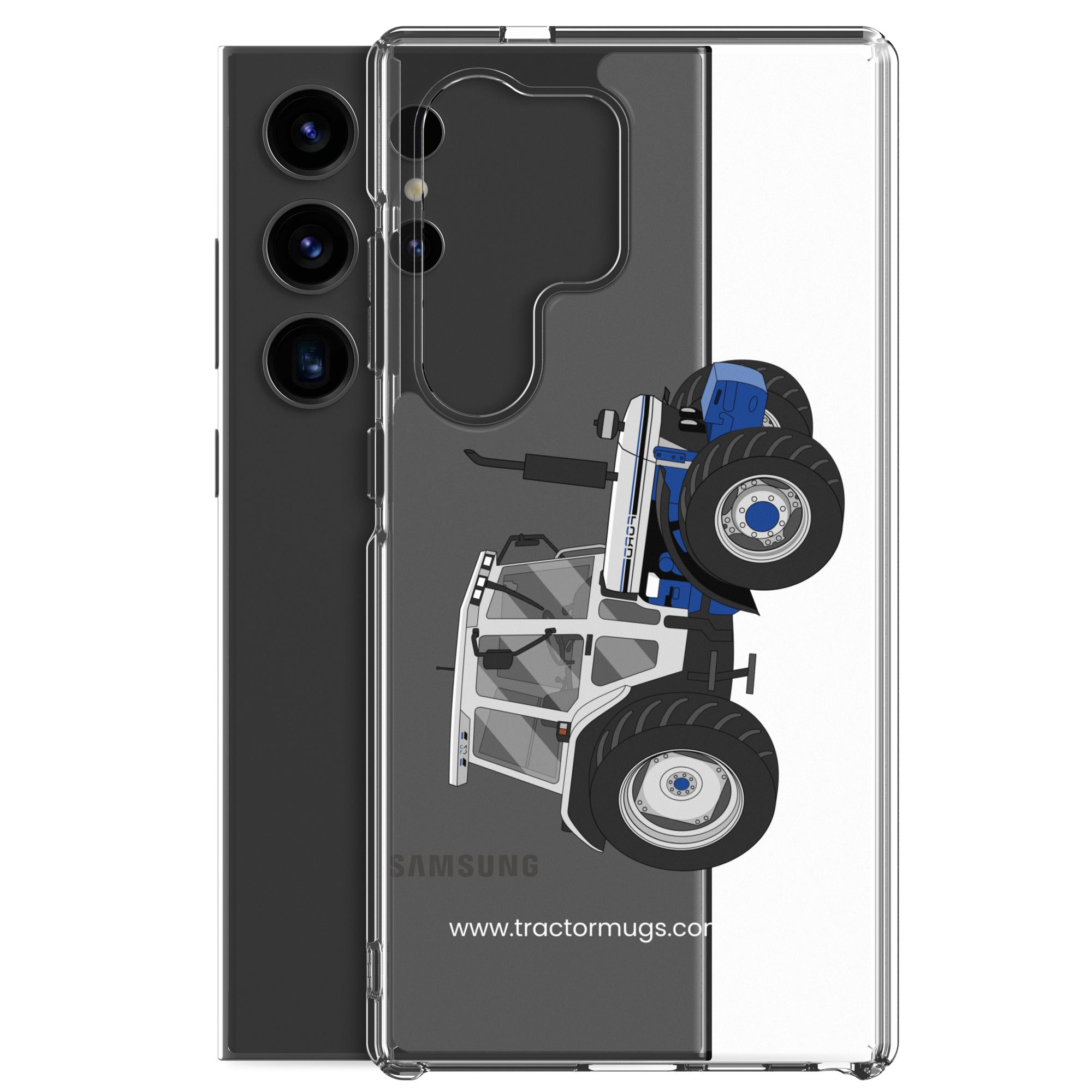 The Tractors Mugs Store Ford 7810 Jubilee Edition SilverTractor Clear Case for SamsungĀ® Quality Farmers Merch