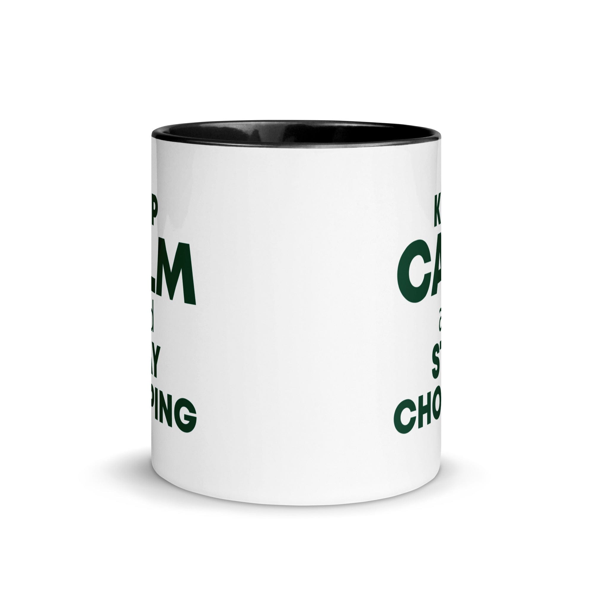 The Tractors Mugs Store KEEP CALM and STAY CHOPPING Mug with Color Inside Quality Farmers Merch