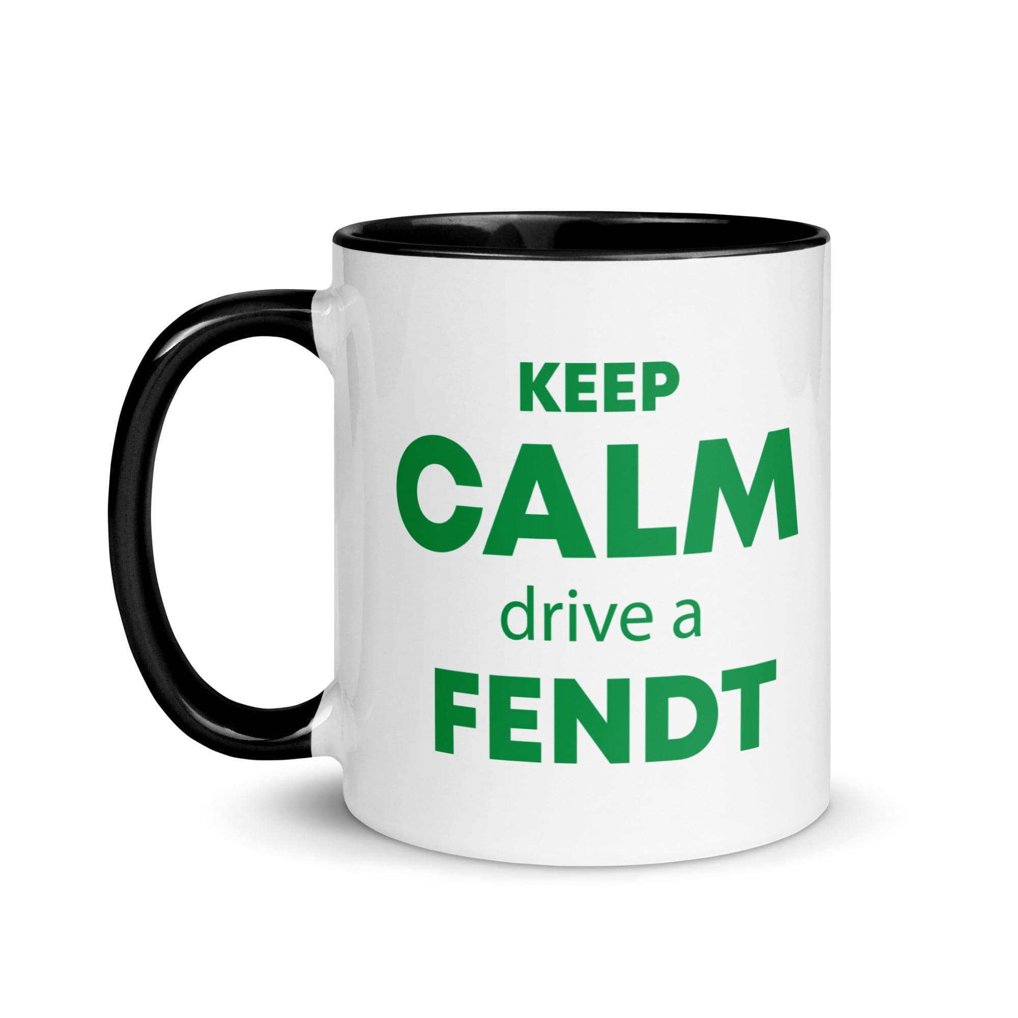 The Tractors Mugs Store KEEP CALM drive a FENDT Mug with Color Inside Quality Farmers Merch