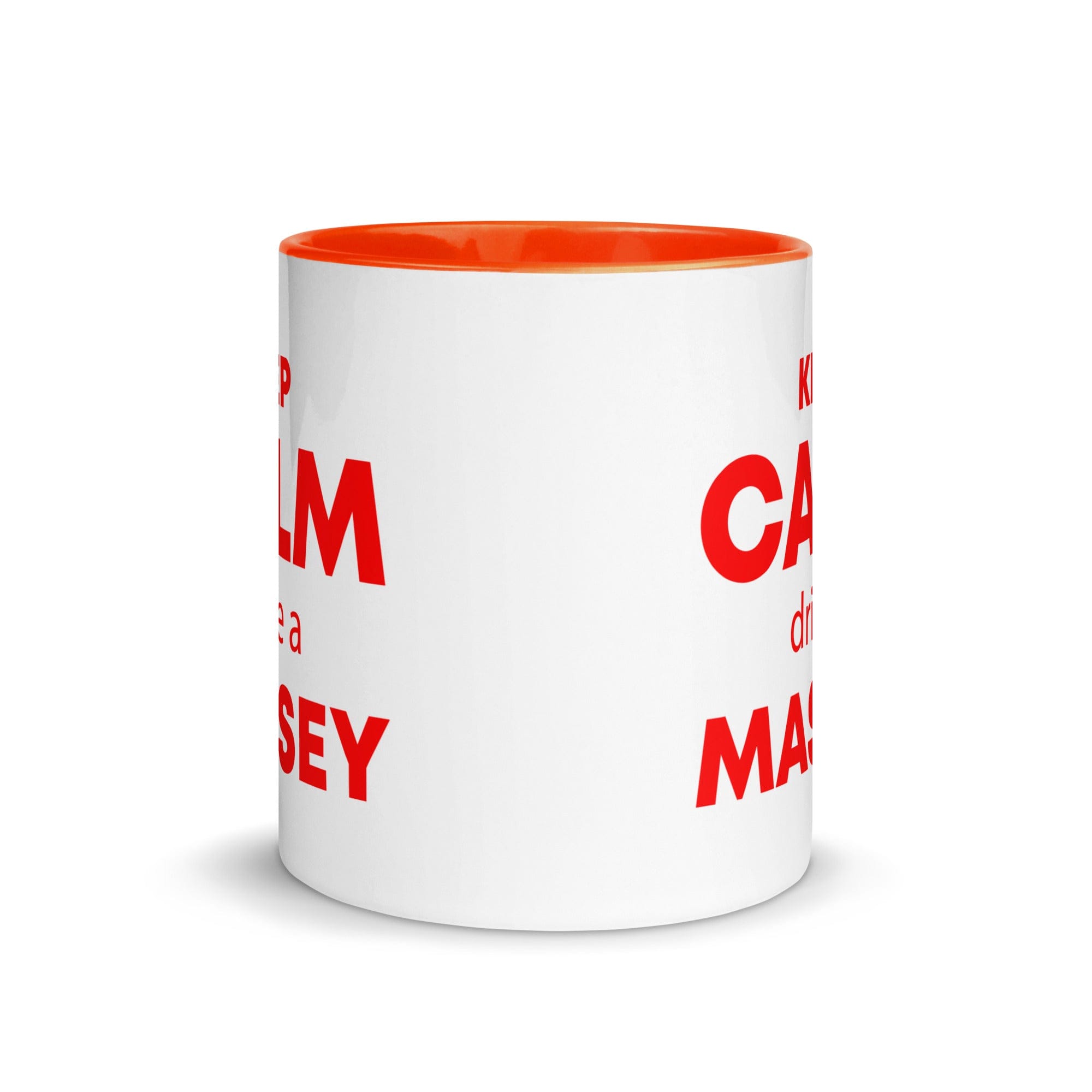 The Tractors Mugs Store KEEP CALM drive a MASSEY Mug with Color Inside Quality Farmers Merch