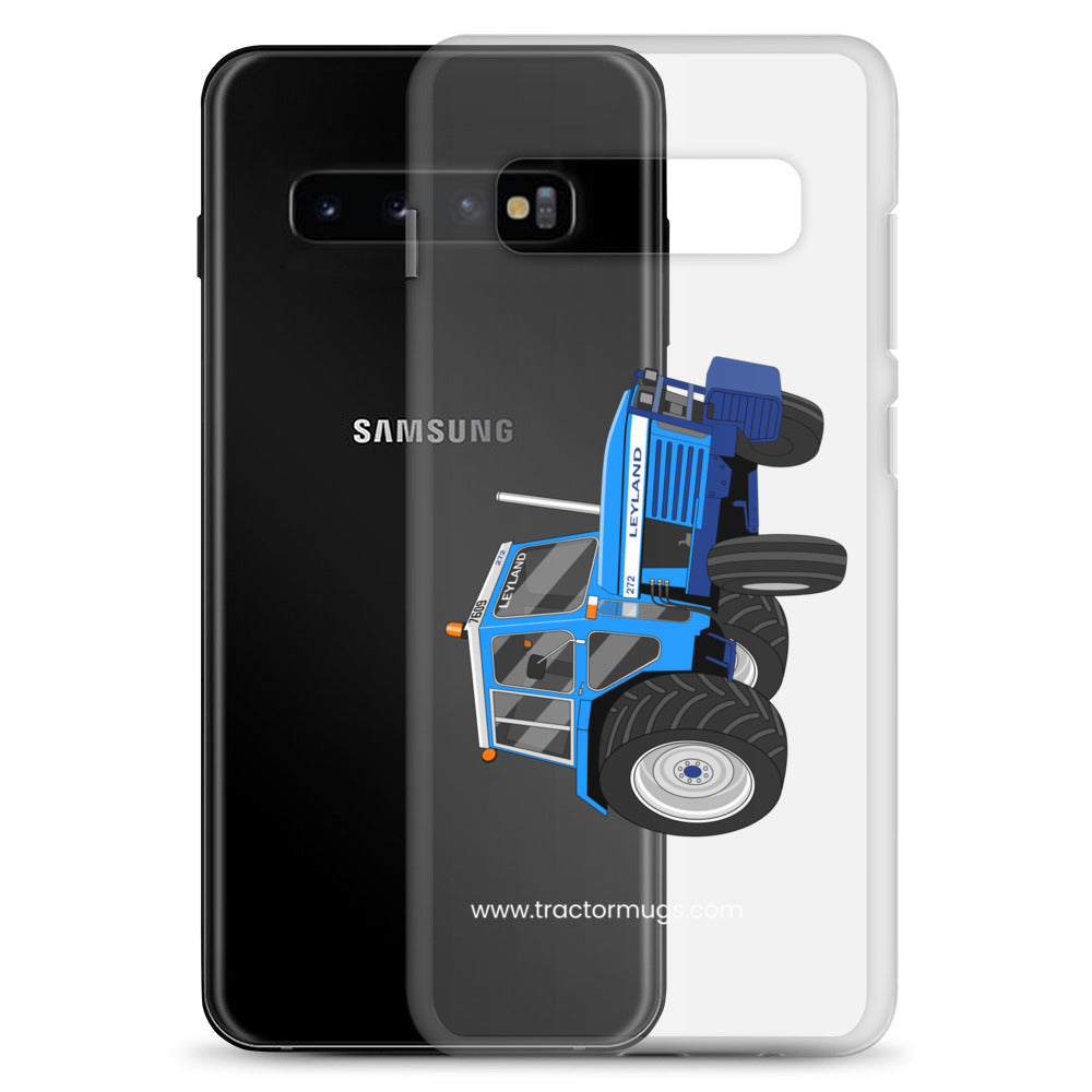 The Tractors Mugs Store Leyland 272 Clear Case for SamsungĀ® Quality Farmers Merch