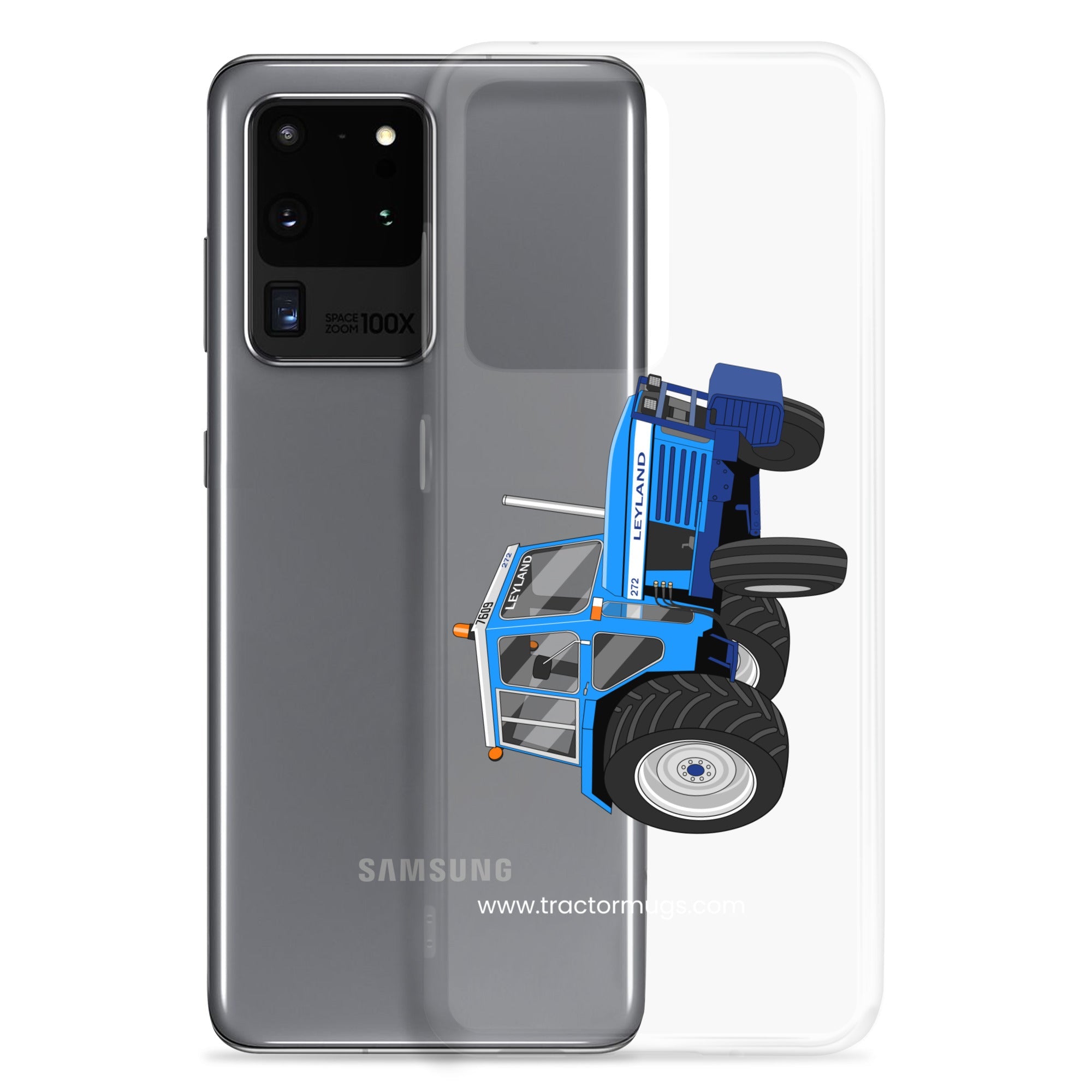 The Tractors Mugs Store Leyland 272 Clear Case for SamsungĀ® Quality Farmers Merch
