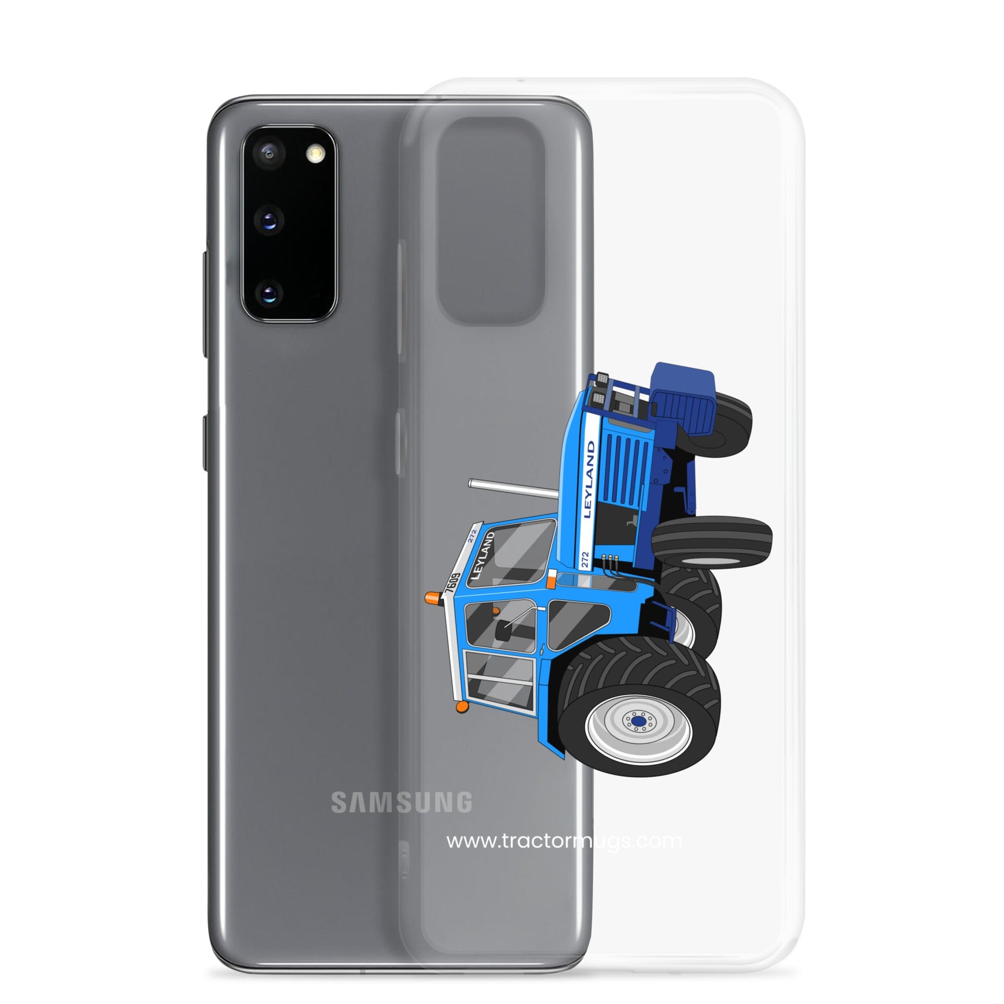 The Tractors Mugs Store Leyland 272 Clear Case for SamsungĀ® Quality Farmers Merch