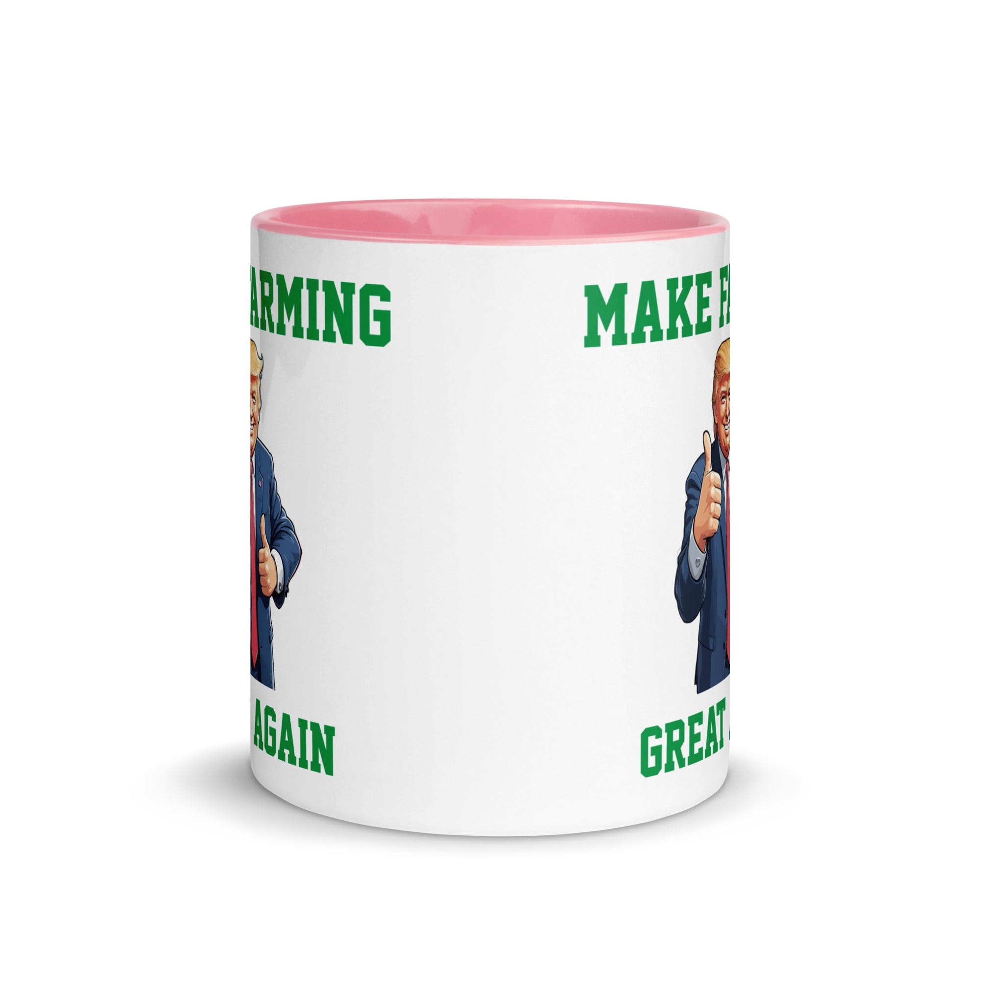 The Tractors Mugs Store Make Farming Great Again Mug with Color Inside Quality Farmers Merch