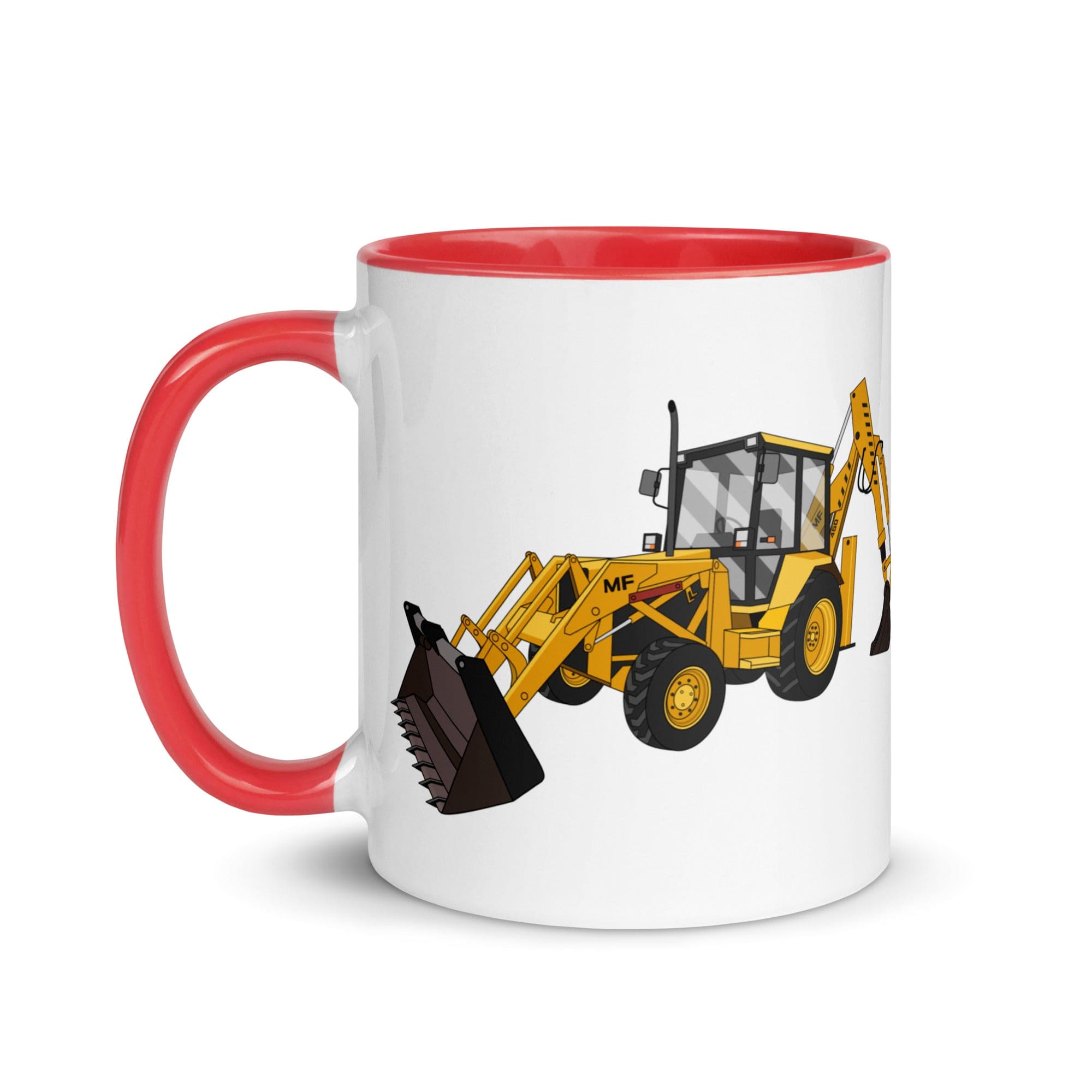 The Tractors Mugs Store Massey 50HX Mug with Color Inside Quality Farmers Merch
