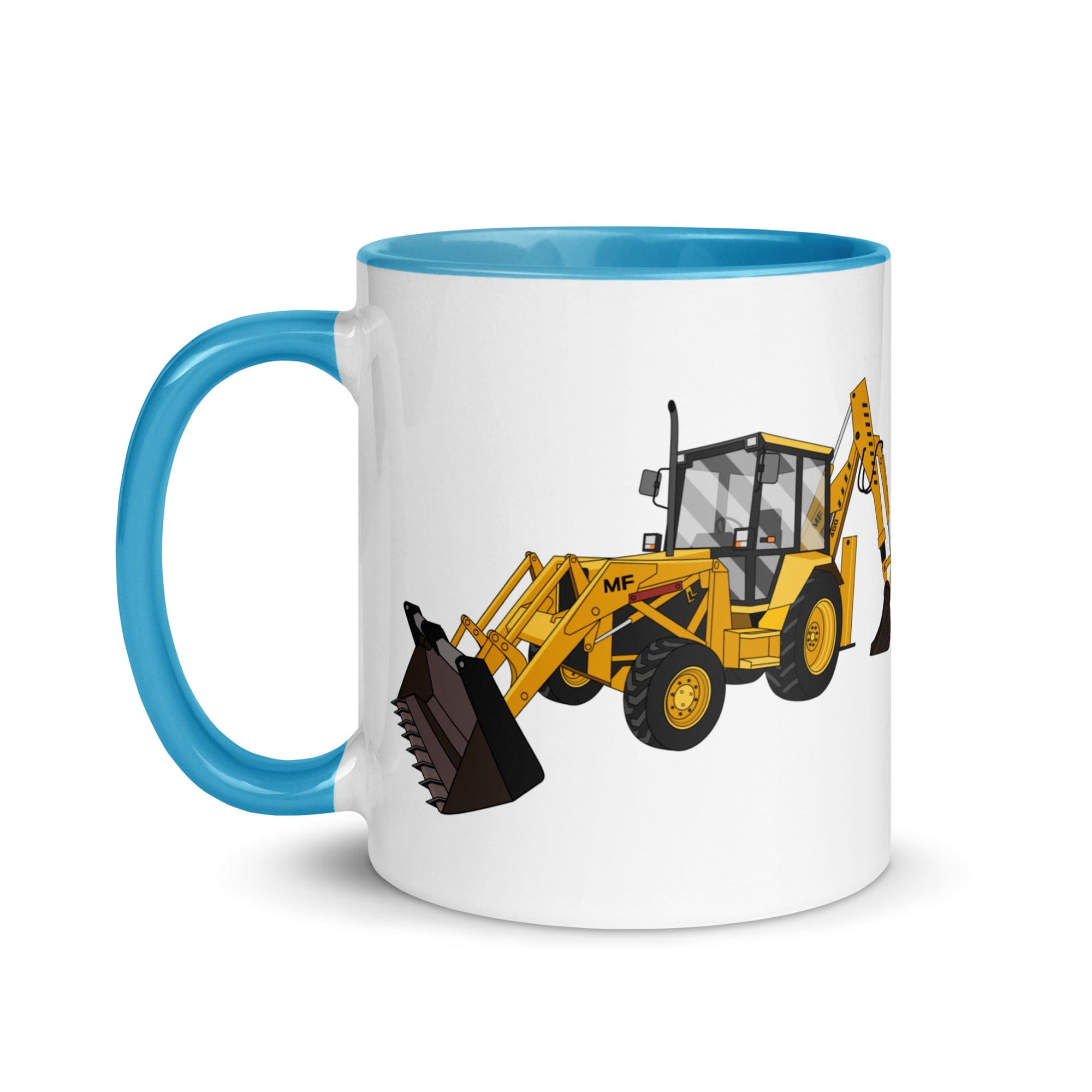 The Tractors Mugs Store Massey 50HX Mug with Color Inside Quality Farmers Merch