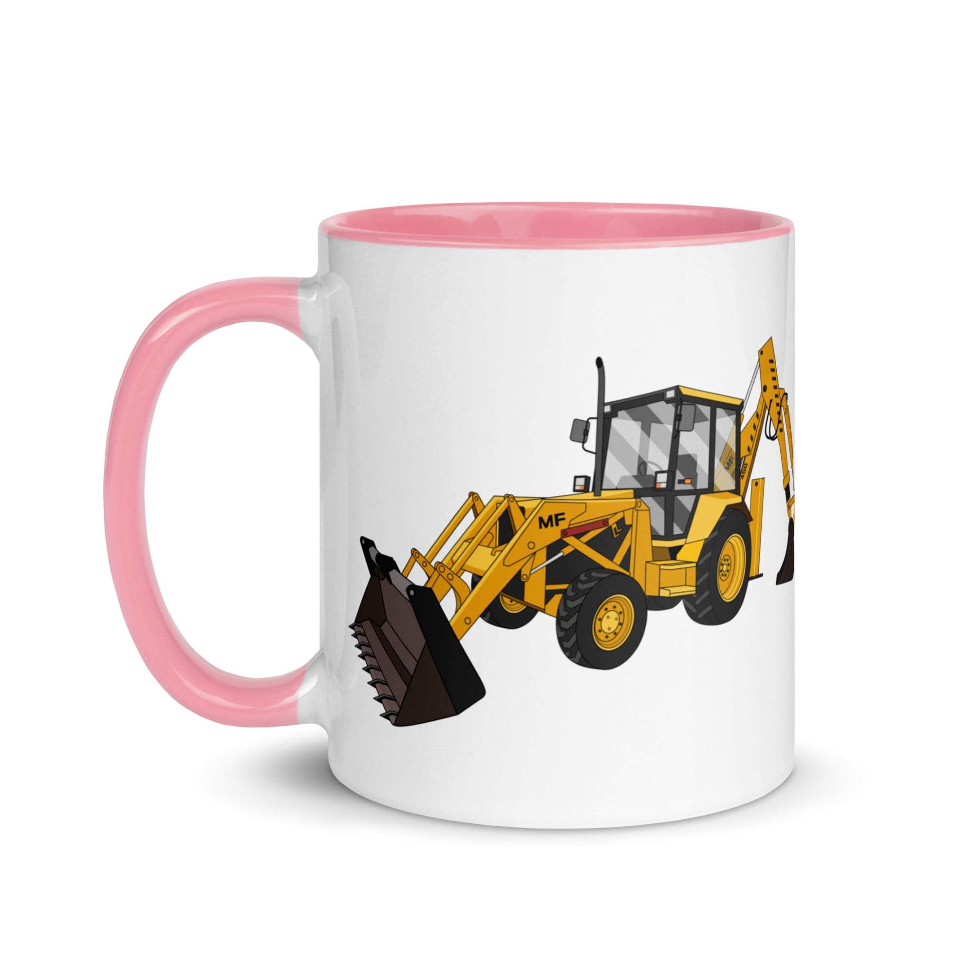 The Tractors Mugs Store Massey 50HX Mug with Color Inside Quality Farmers Merch