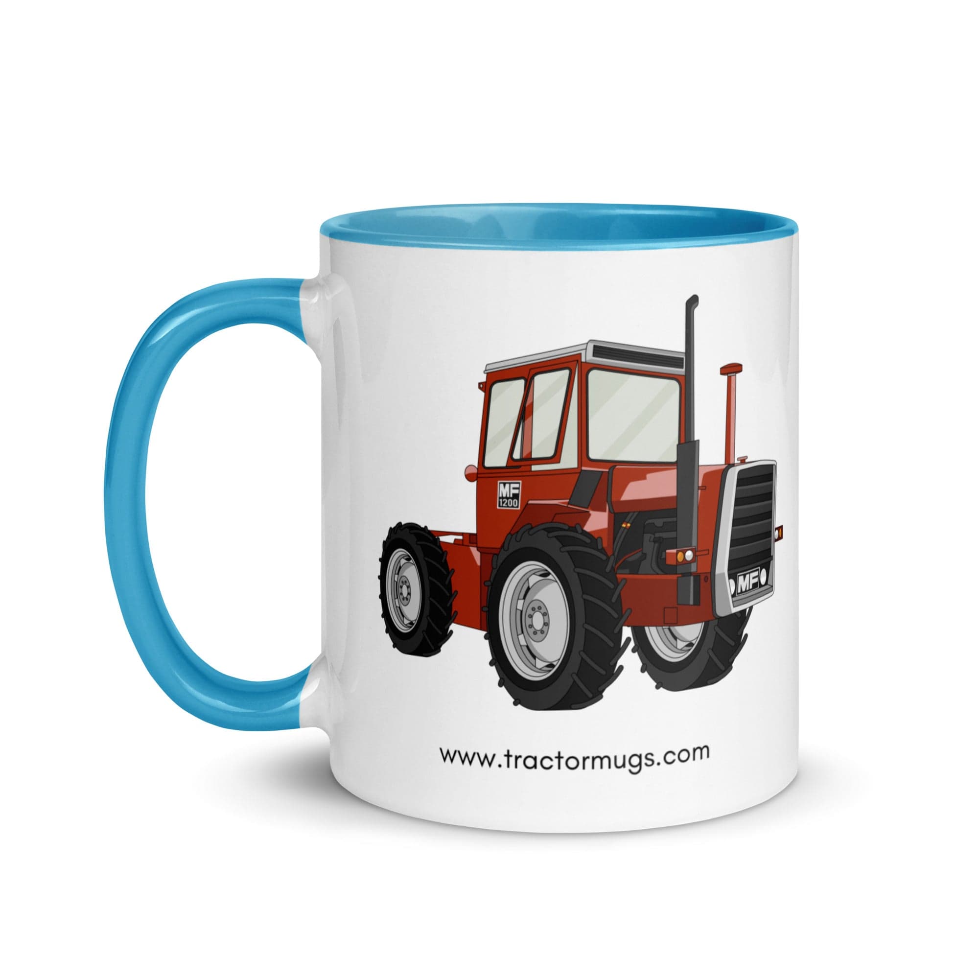 The Tractors Mugs Store Massey Ferguson 1200 | Mug with Color Inside Quality Farmers Merch