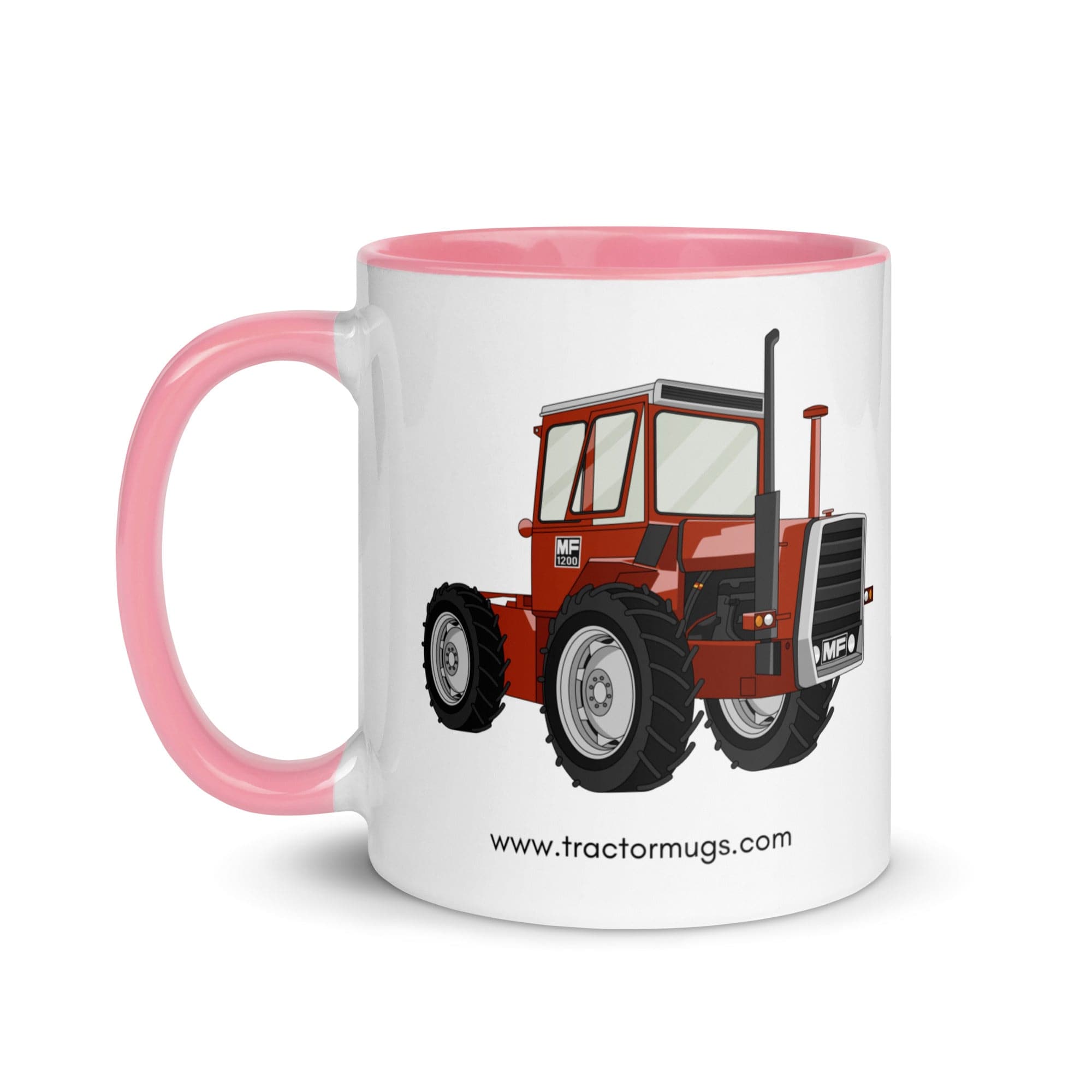 The Tractors Mugs Store Massey Ferguson 1200 | Mug with Color Inside Quality Farmers Merch