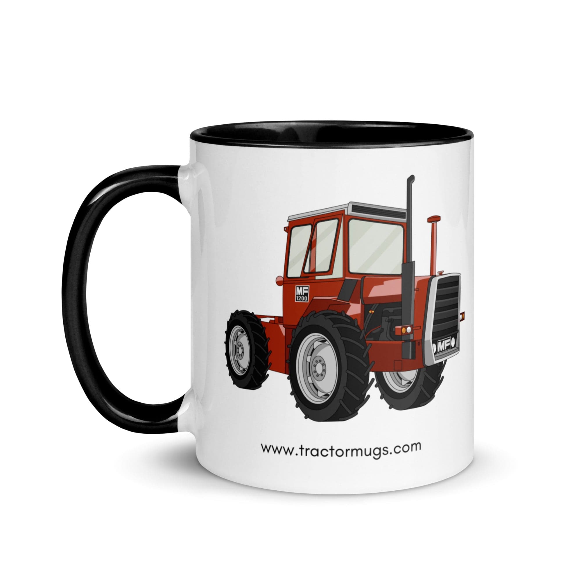 The Tractors Mugs Store Massey Ferguson 1200 | Mug with Color Inside Quality Farmers Merch