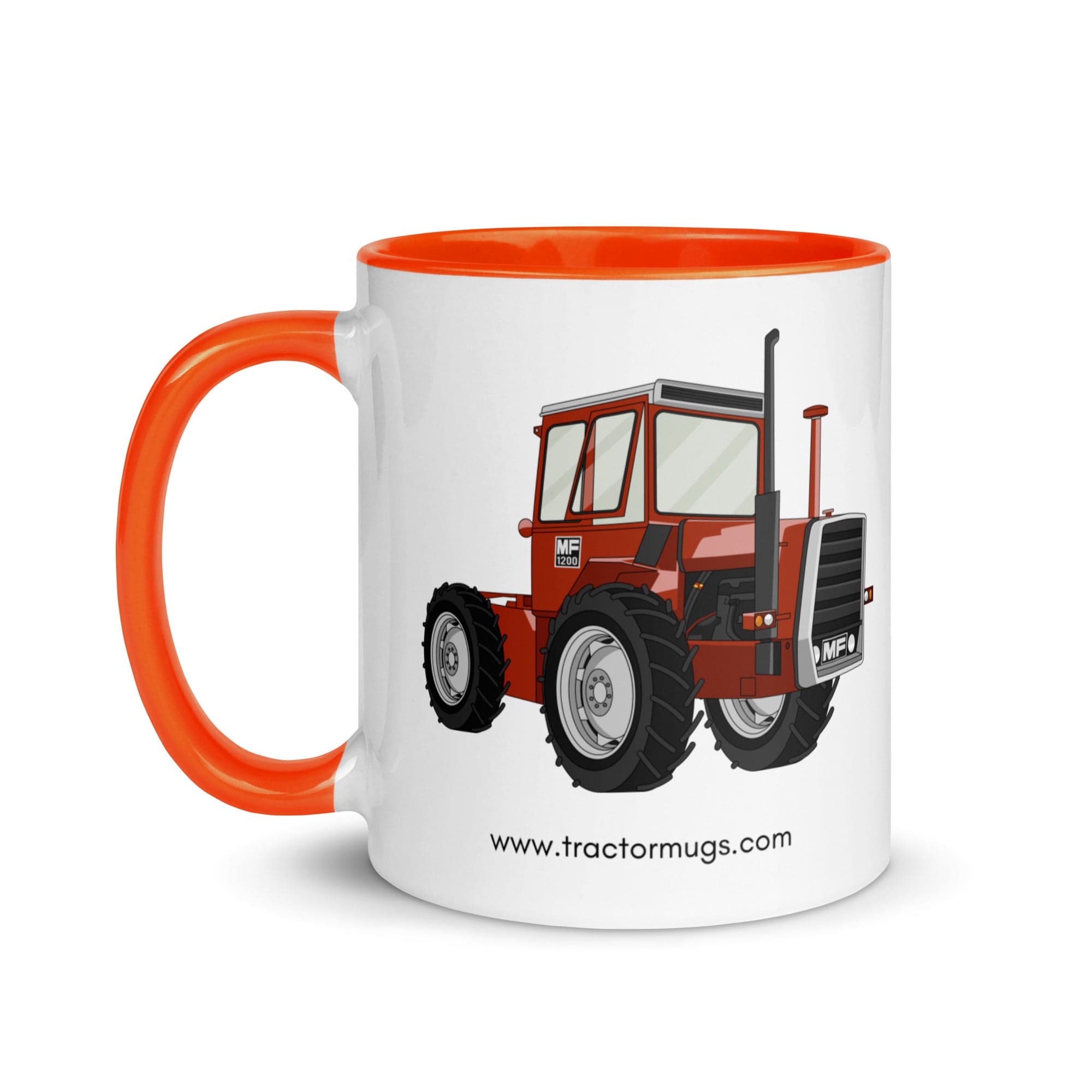 The Tractors Mugs Store Massey Ferguson 1200 | Mug with Color Inside Quality Farmers Merch