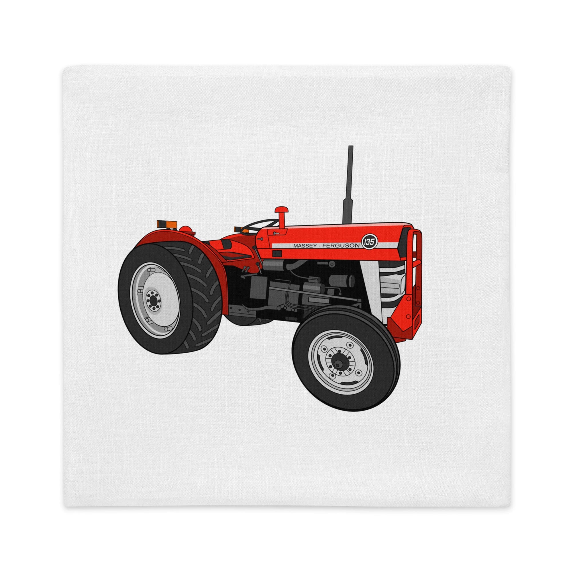 The Tractors Mugs Store Massey Ferguson 135  |  Premium Pillow Case Quality Farmers Merch