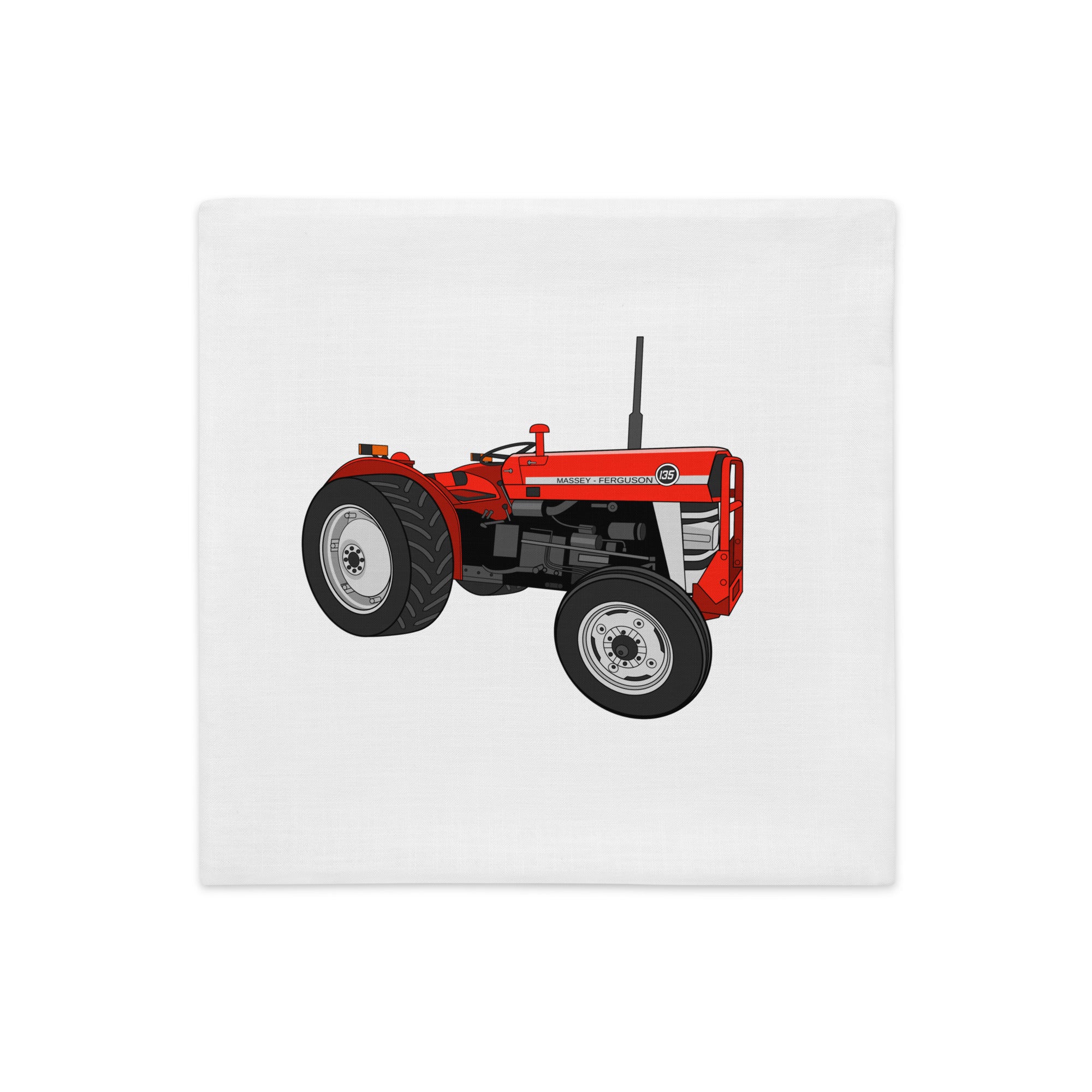 The Tractors Mugs Store Massey Ferguson 135  |  Premium Pillow Case Quality Farmers Merch