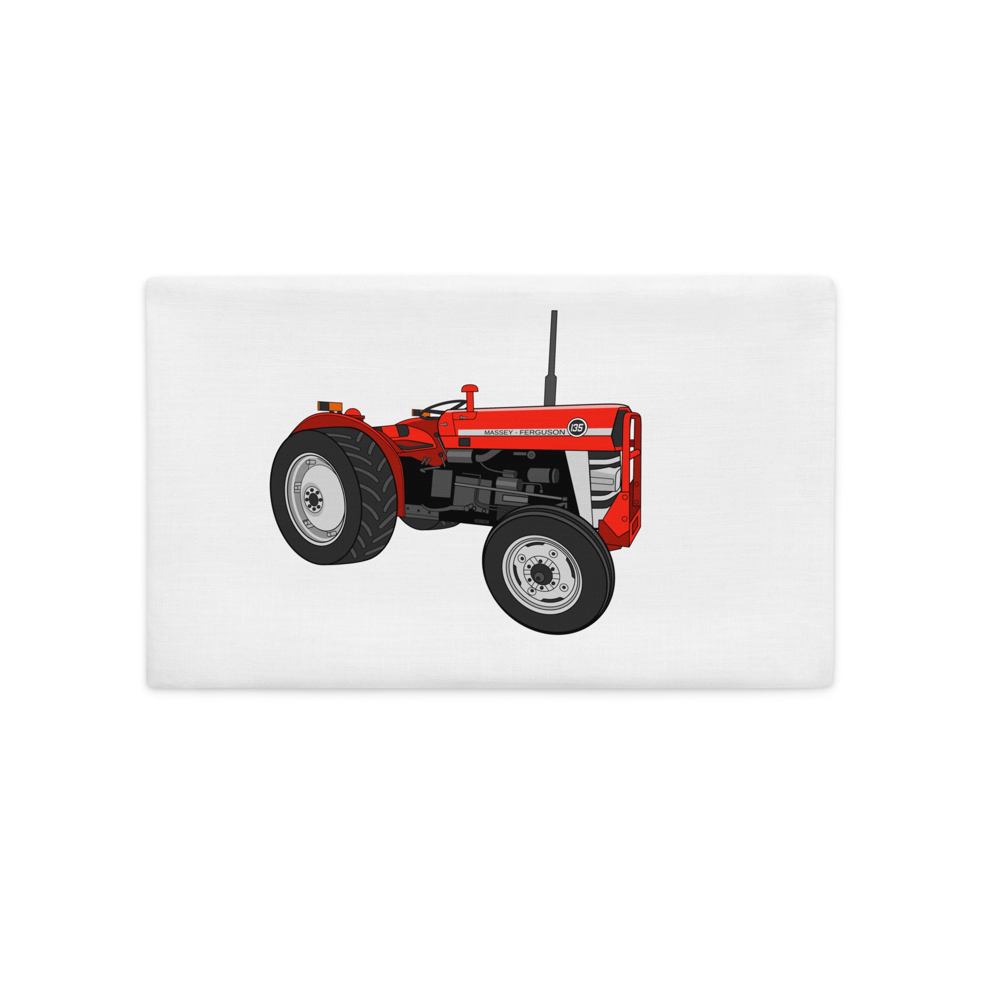 The Tractors Mugs Store Massey Ferguson 135  |  Premium Pillow Case Quality Farmers Merch