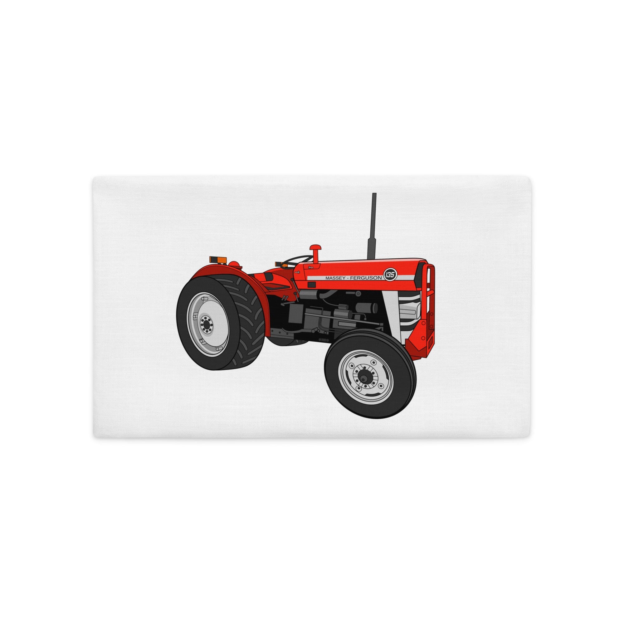 The Tractors Mugs Store Massey Ferguson 135  |  Premium Pillow Case Quality Farmers Merch
