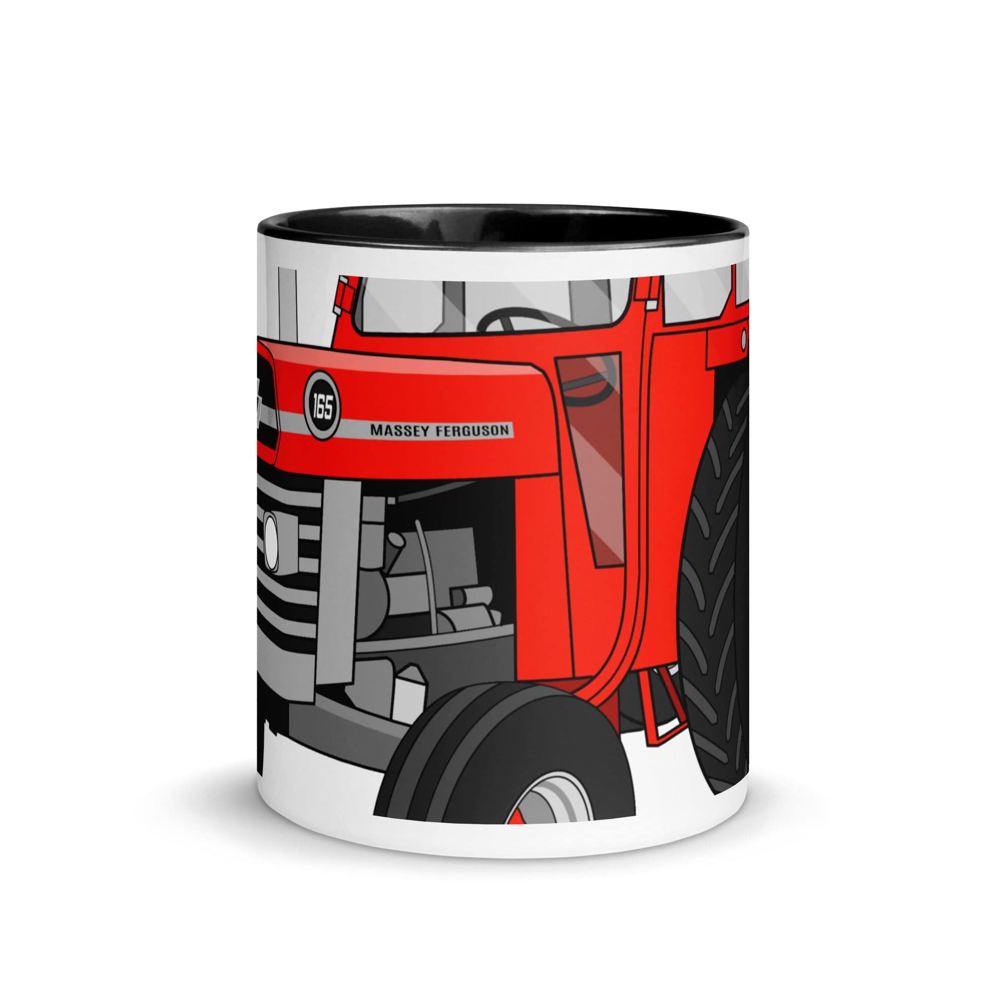 The Tractors Mugs Store Massey Ferguson 165 2.0 Mug with Color Inside Quality Farmers Merch