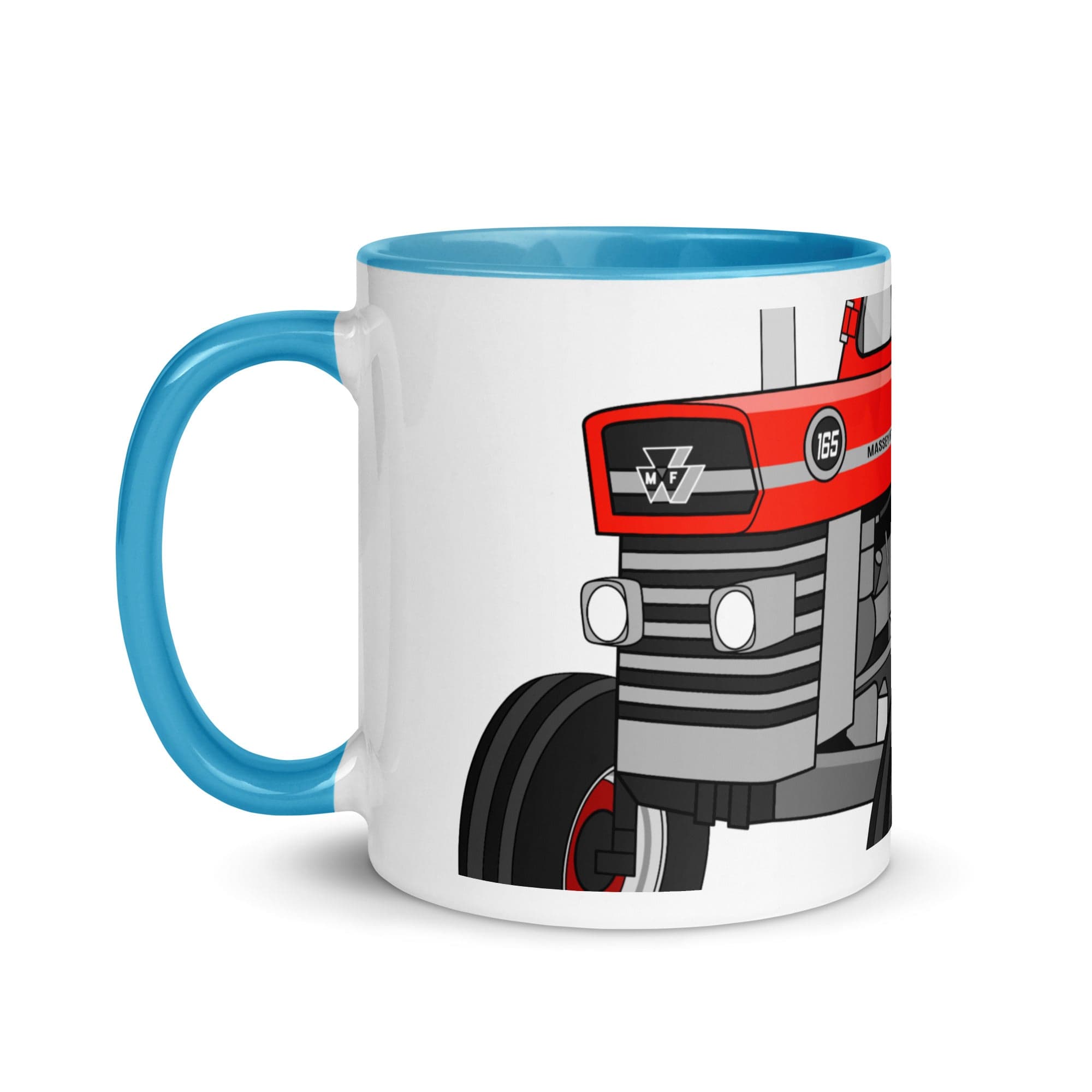 The Tractors Mugs Store Massey Ferguson 165 2.0 Mug with Color Inside Quality Farmers Merch