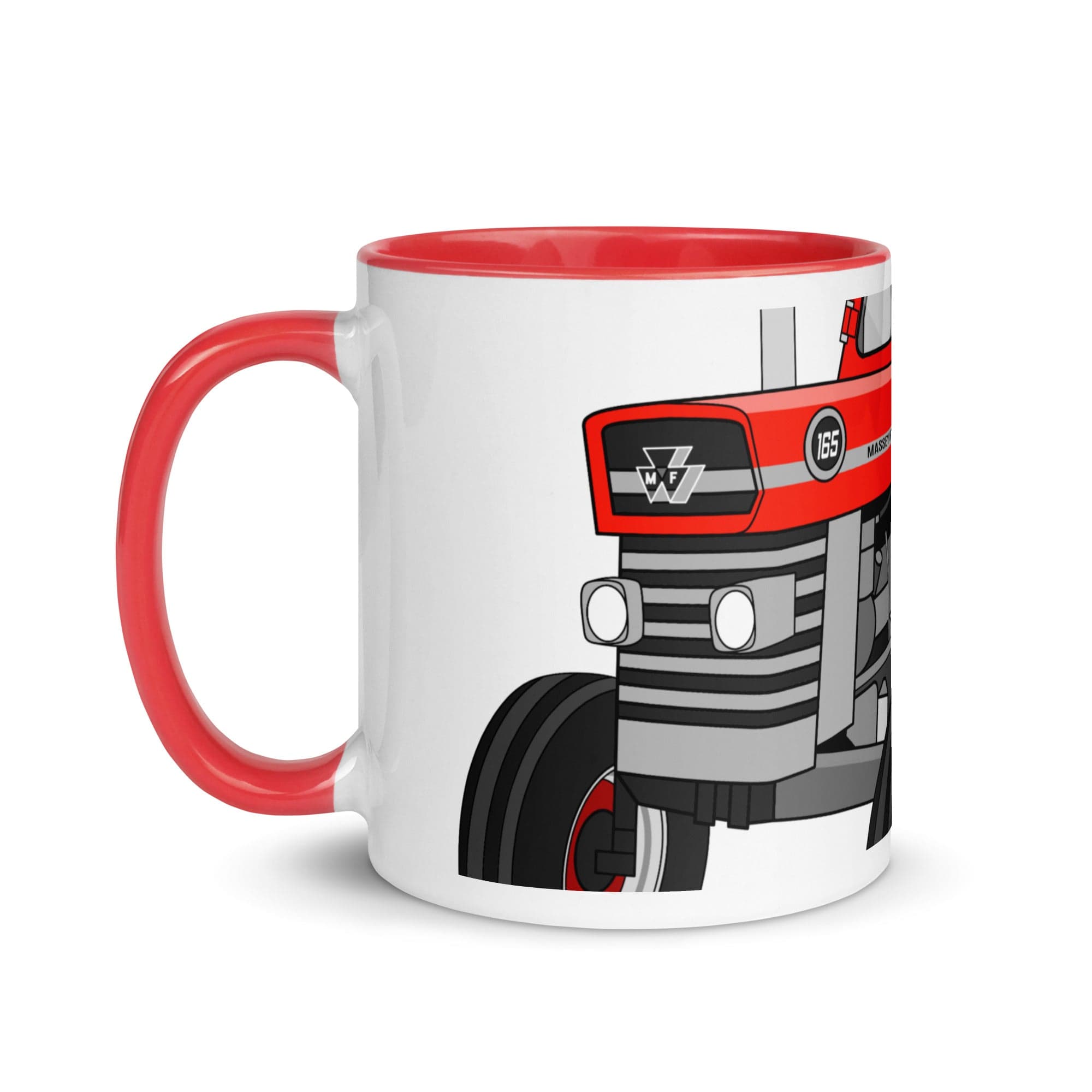 The Tractors Mugs Store Massey Ferguson 165 2.0 Mug with Color Inside Quality Farmers Merch